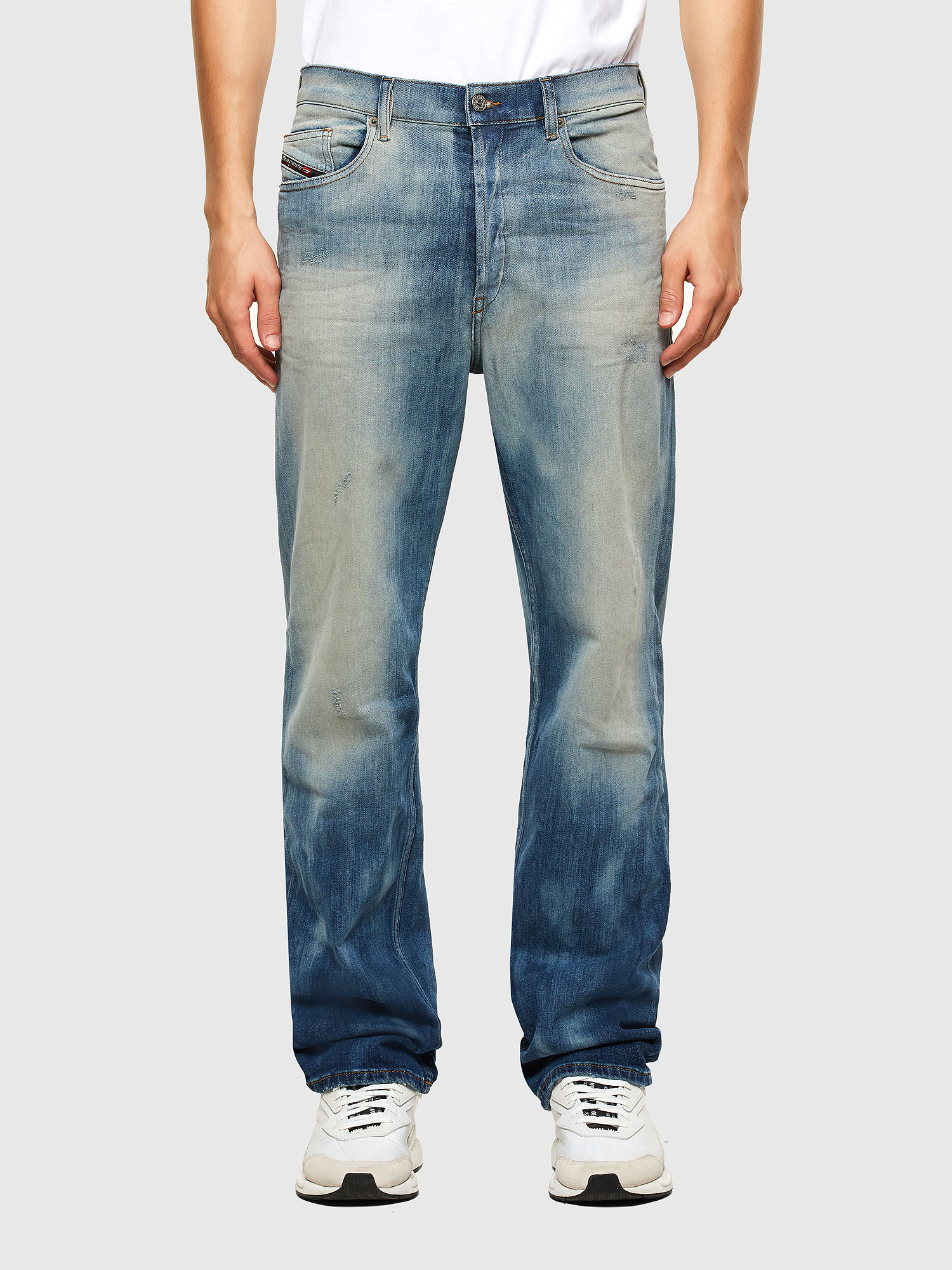 D-Macs 009IR Man: Straight Medium blue Jeans | Diesel