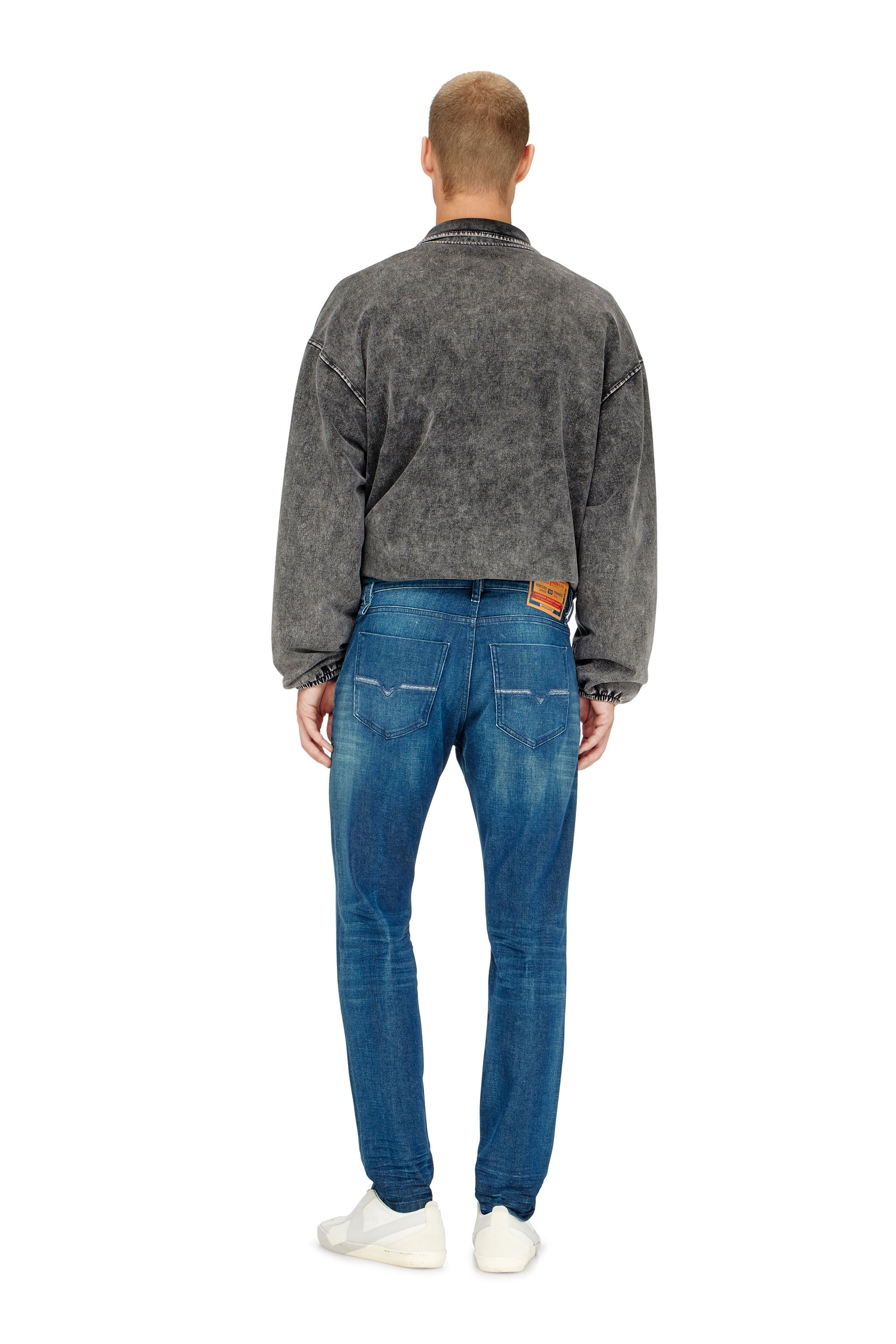 Diesel - Man's Slim Jeans 2019 D-Strukt 0PBBZ, Medium blue - 3