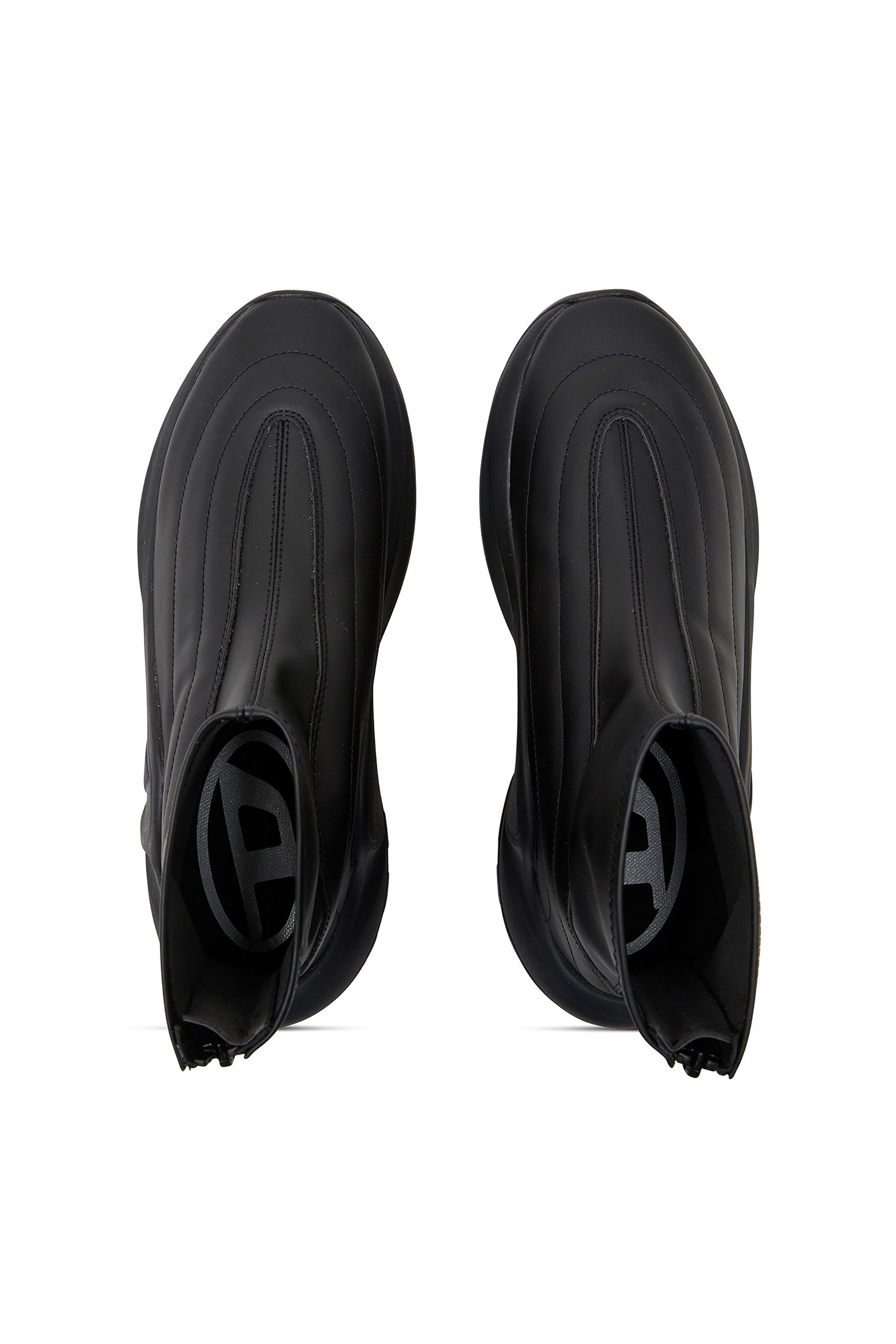 Diesel - S-D-RUNNER BOOTIE X, Unisex's S-D-Runner - Sneakers in Black - 4