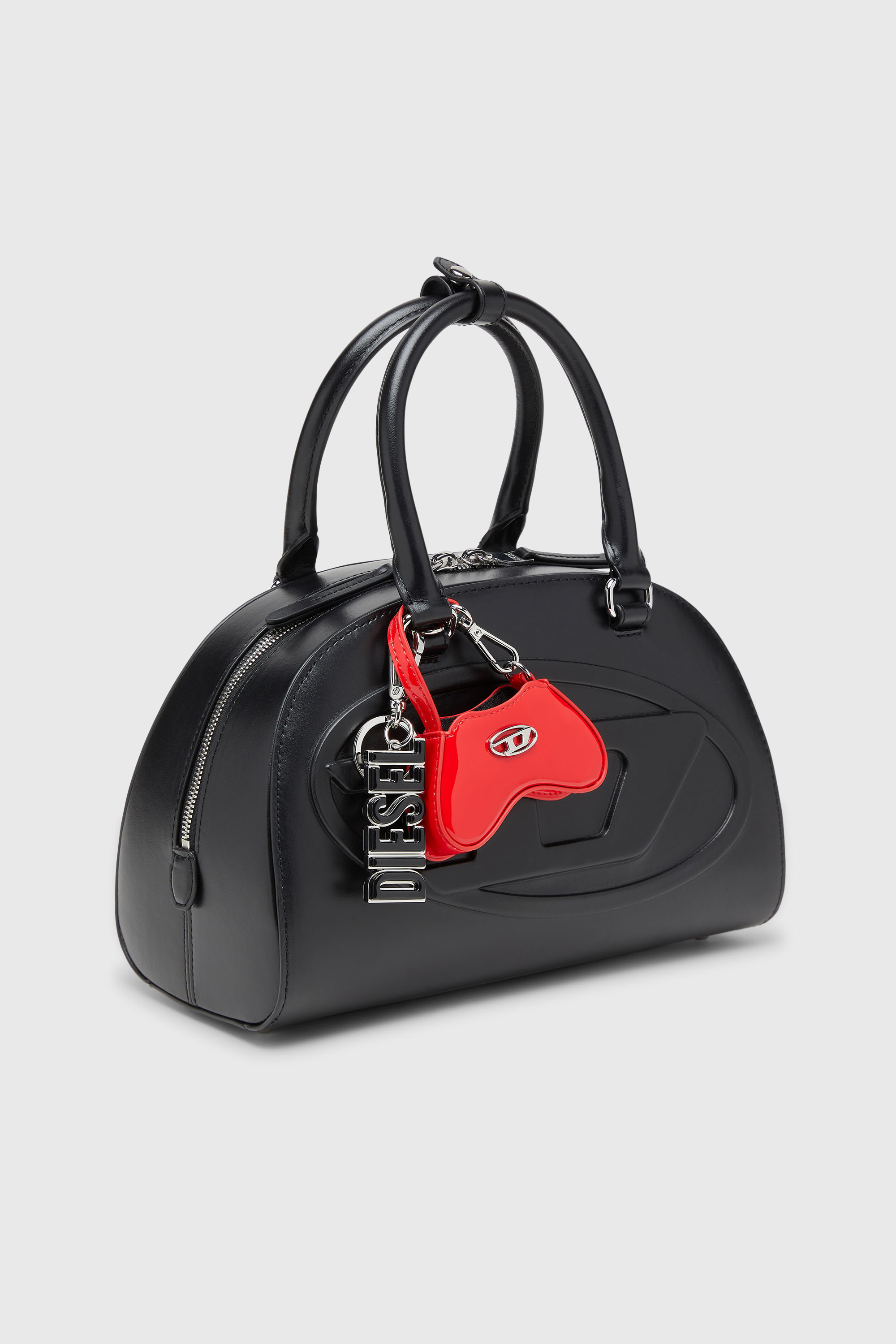 Diesel - 1DR DOME CROSSBODY, Woman's 1DR Dome - Black crossbody bag in Black - 2