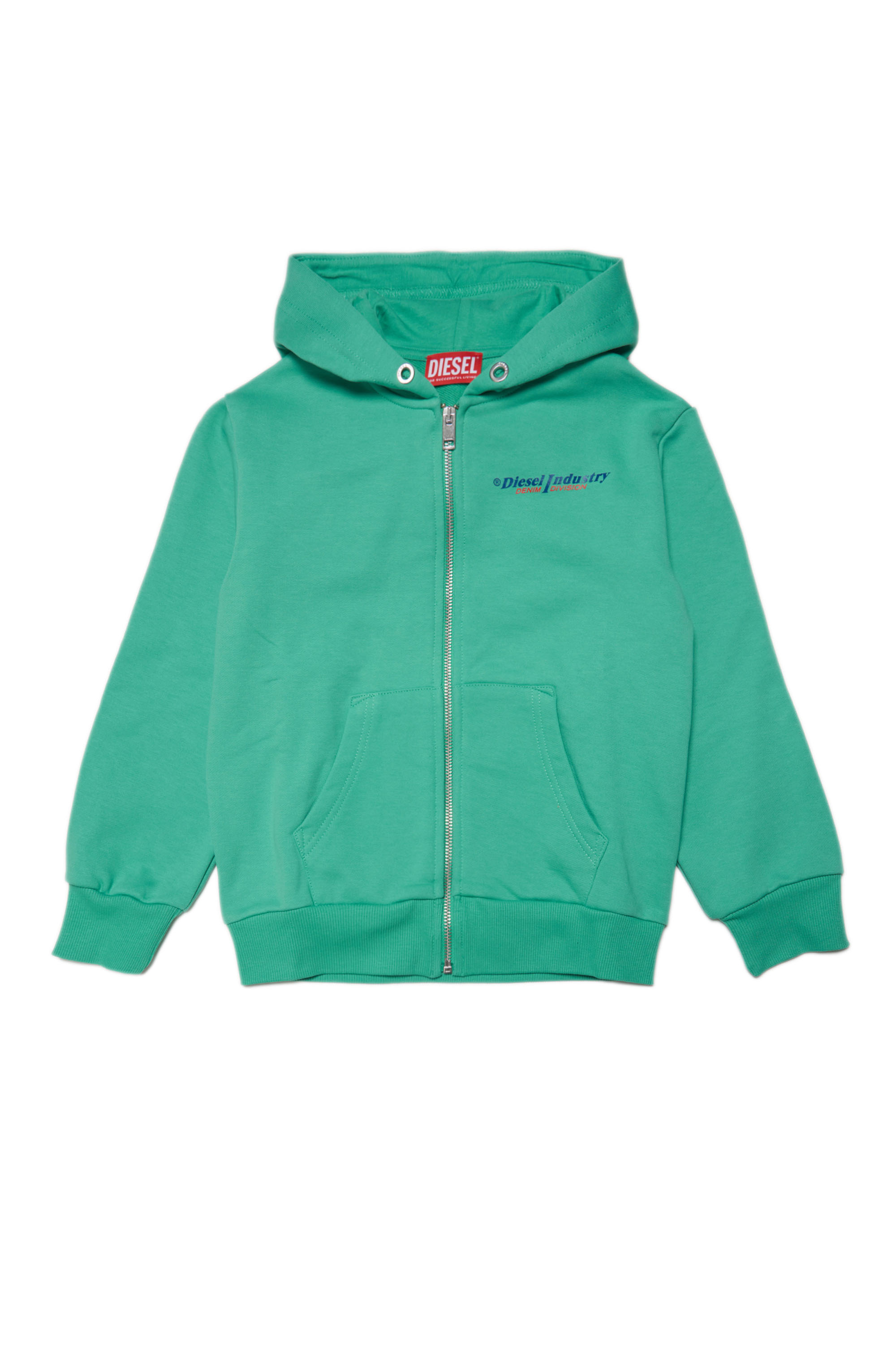 Diesel - SGINNHOODZIPIND OVER, Green - Image 1
