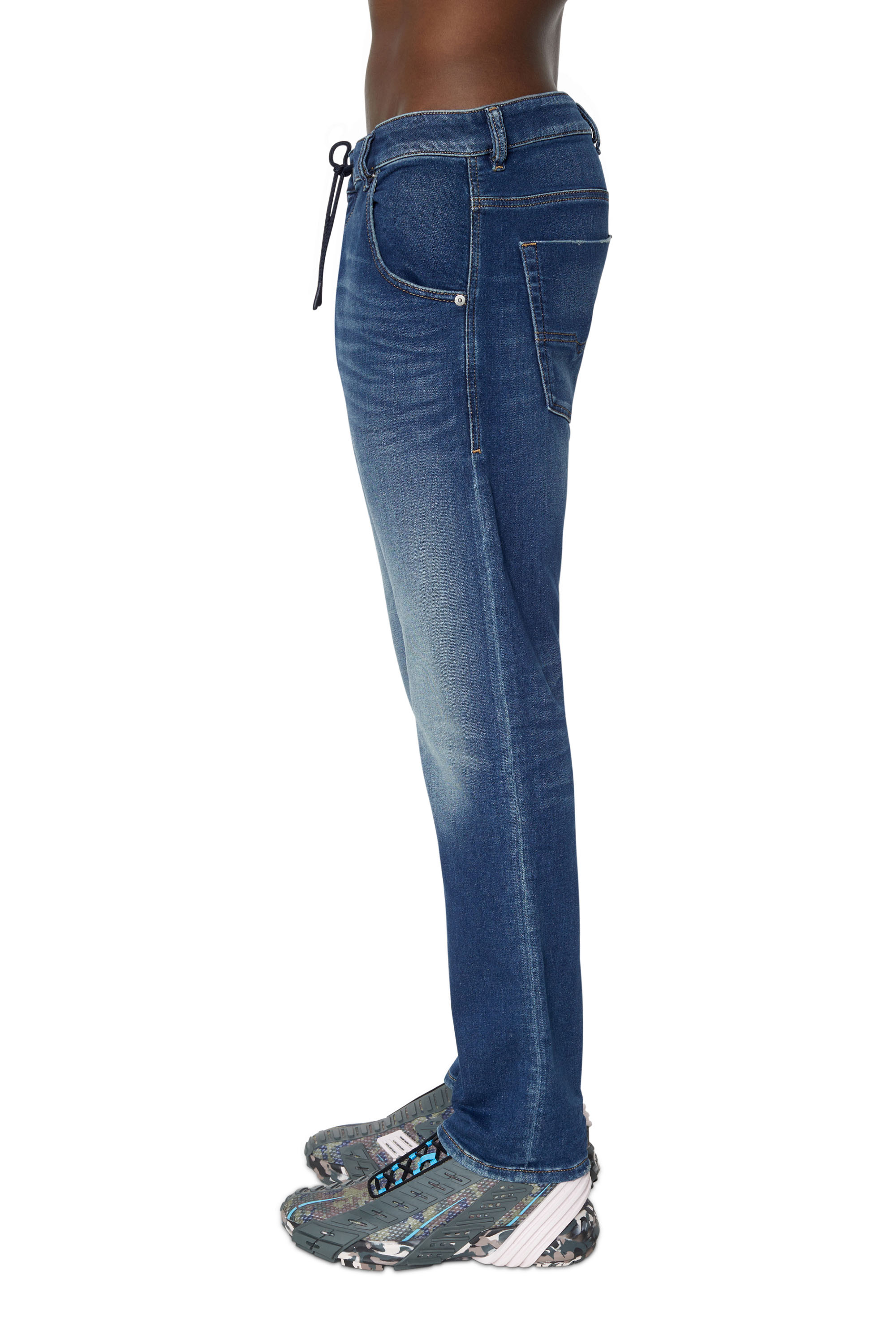 Diesel - Krooley JoggJeans® 068AZ Tapered, Medium blue - Image 4