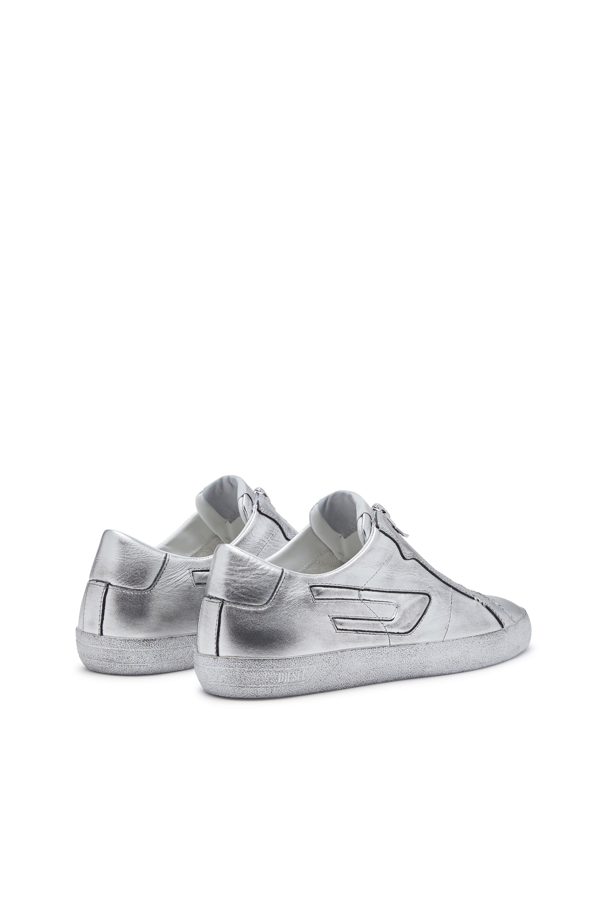 Diesel - S-LEROJI ZIP LOW, Silver - Image 3