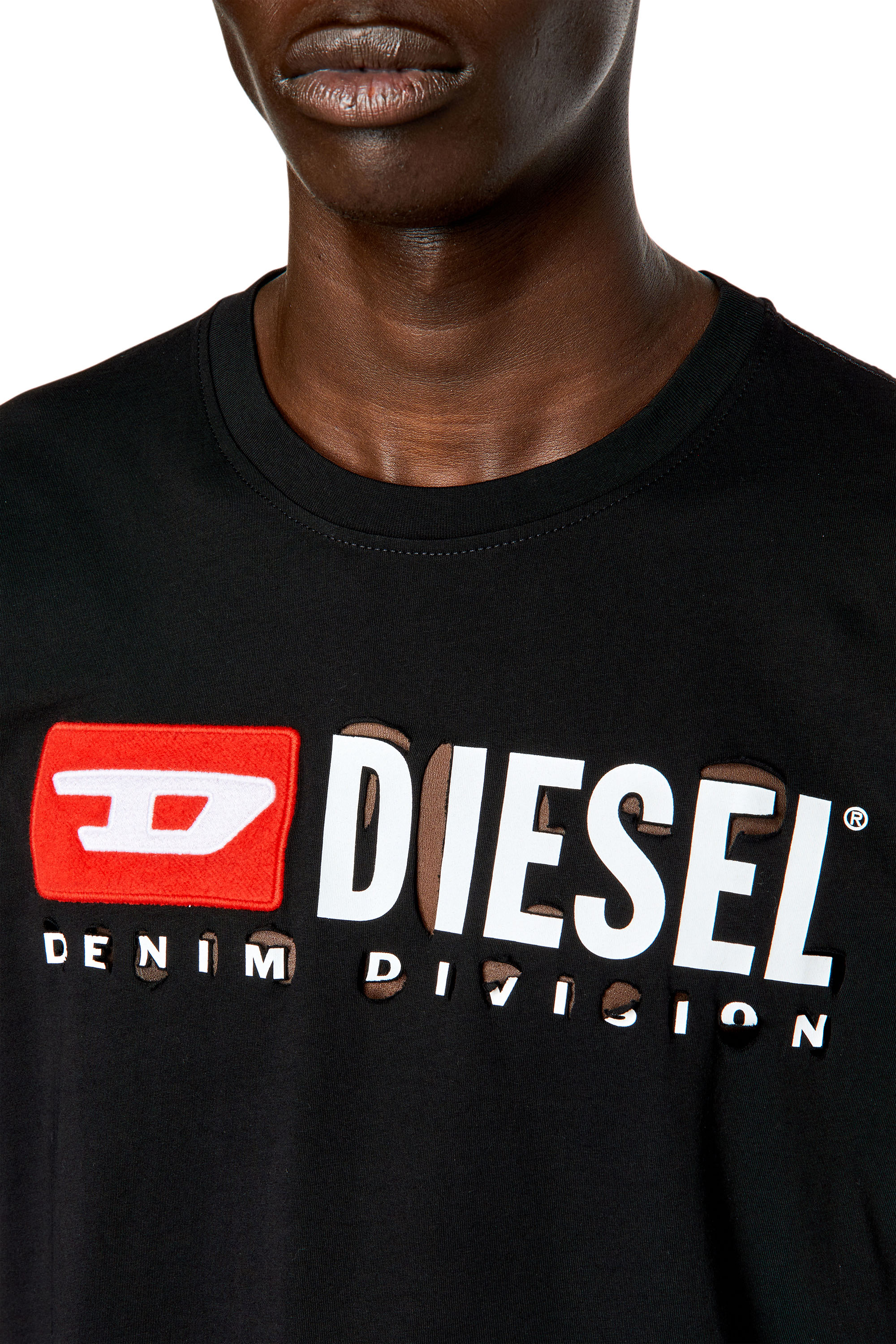 Diesel - T-JUST-DIVSTROYED, Black - Image 3