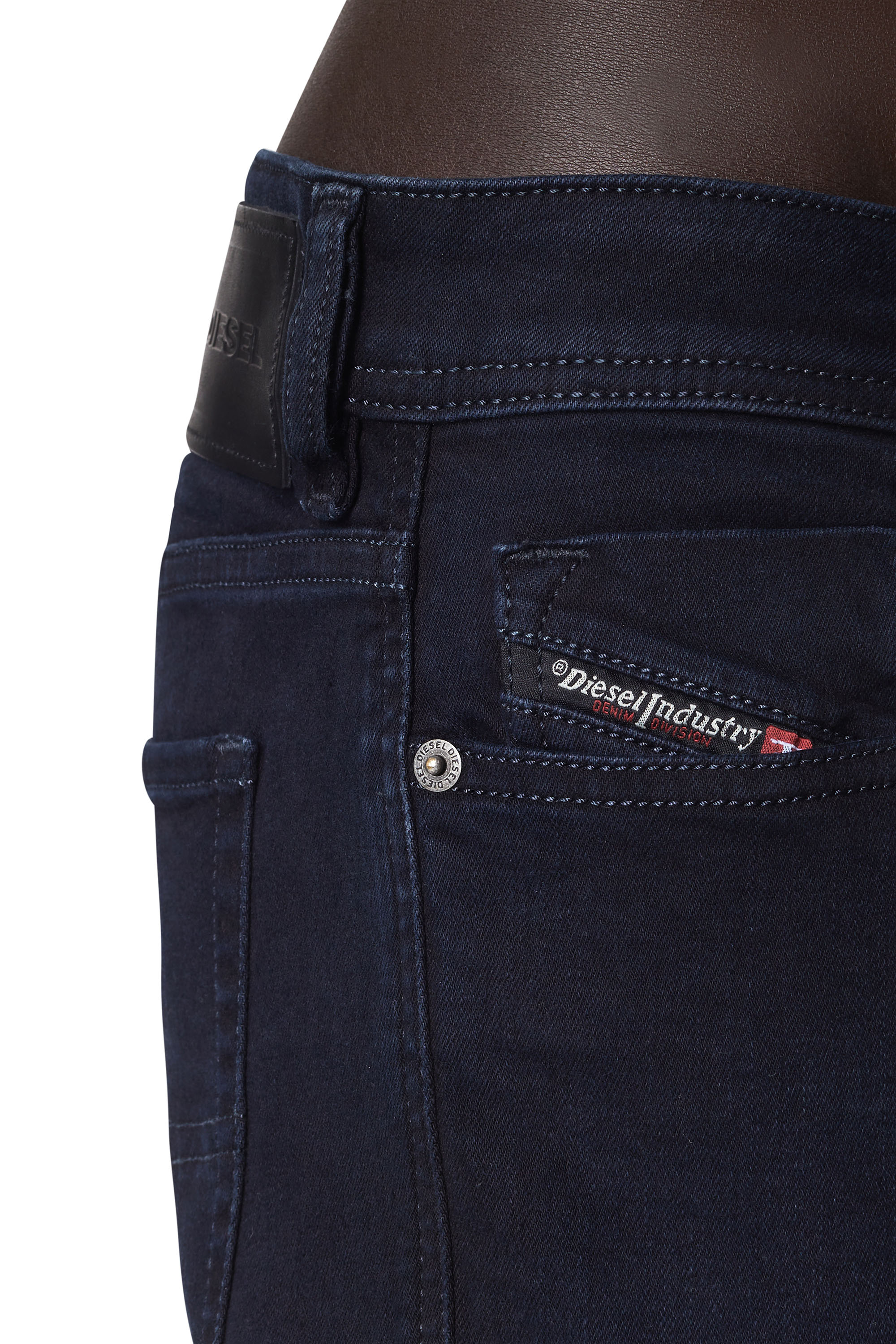 Sleenker 0095X Man Skinny Dark blue Jeans Diesel