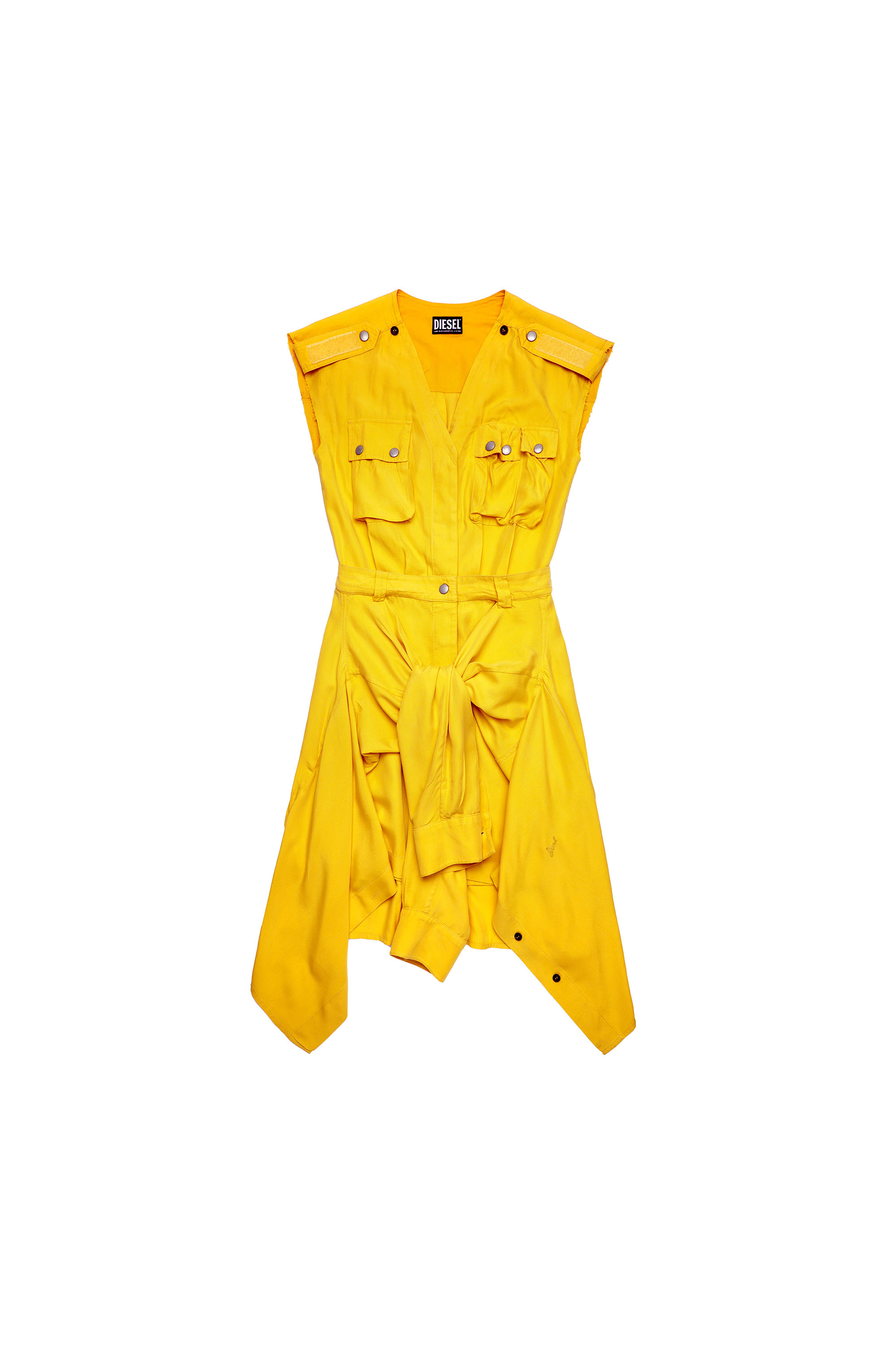 D-GIUDITTA, Yellow - Dresses