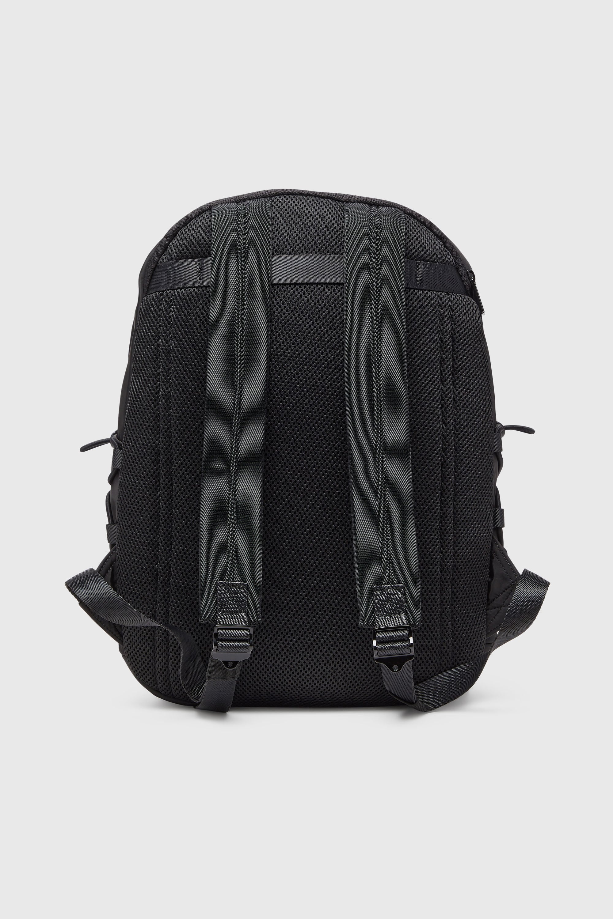 Diesel - TECH-D BACKPACK X, Unisex's Tech-D - Backpack with bungee cords and reflective details in Black - 2