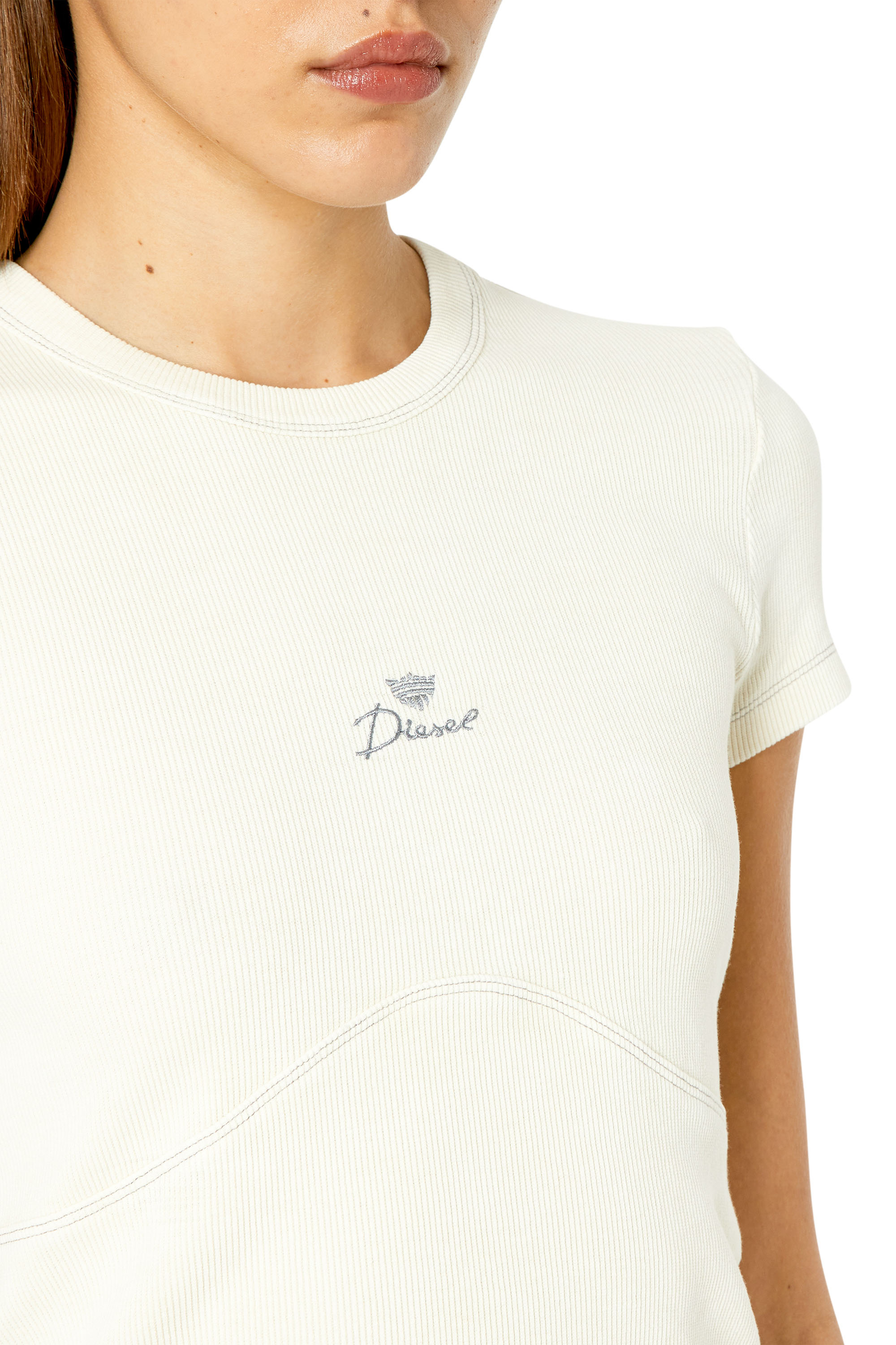 Diesel - T-SKINZIELLE, White - Image 5