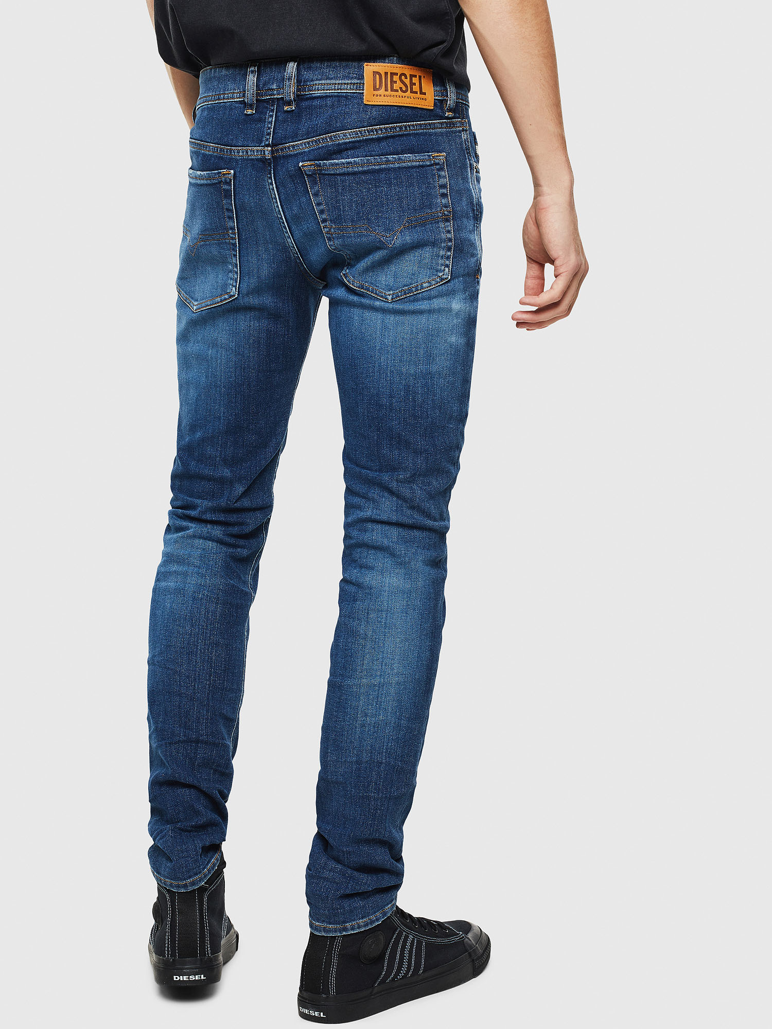 dark blue skinny jeans mens