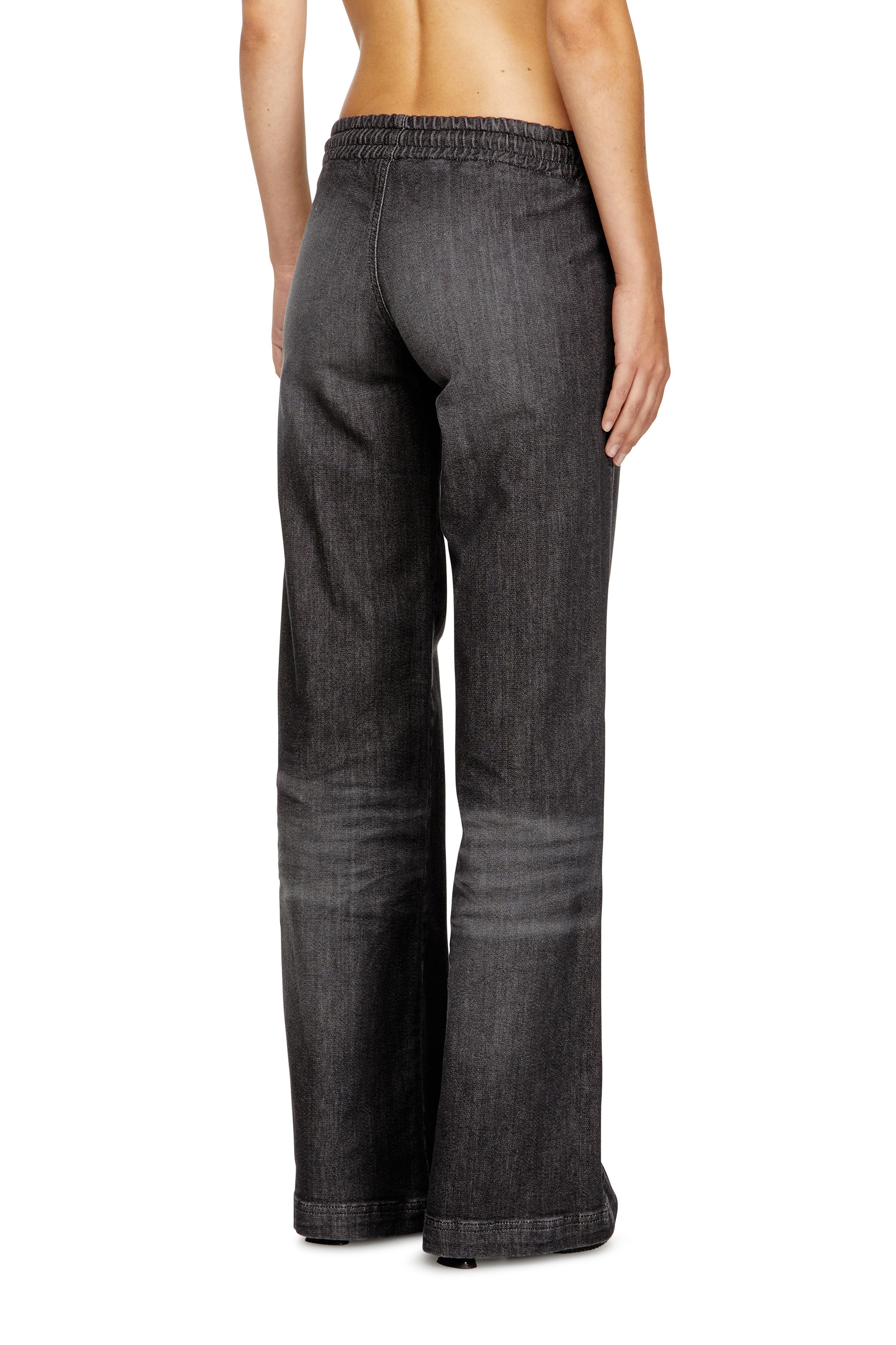 Relaxed 2078 D-Ainty Joggjeans® 09M66, Black/Dark grey Diesel - Woman's Relaxed 2078 D-Ainty Joggjeans® 09M66, Black/Dark grey - 4