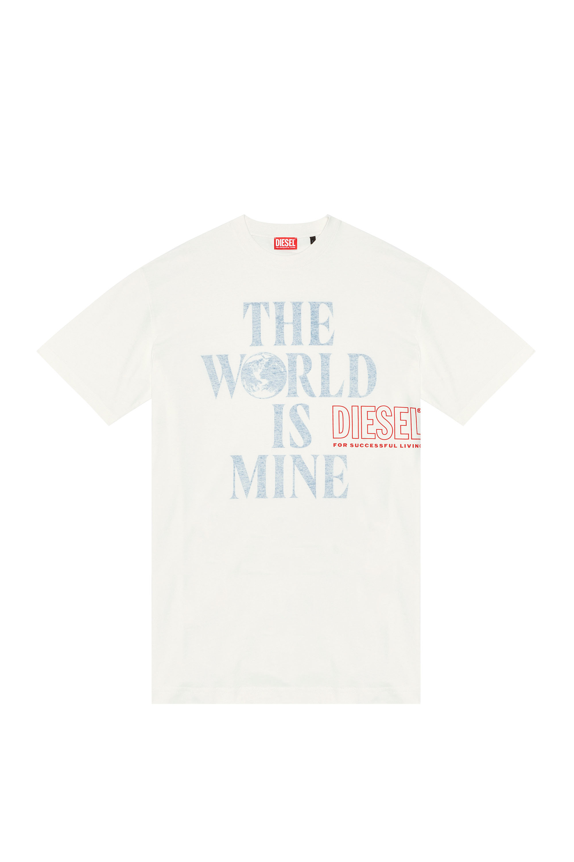 Diesel - T-WASH-L7, White - Image 4