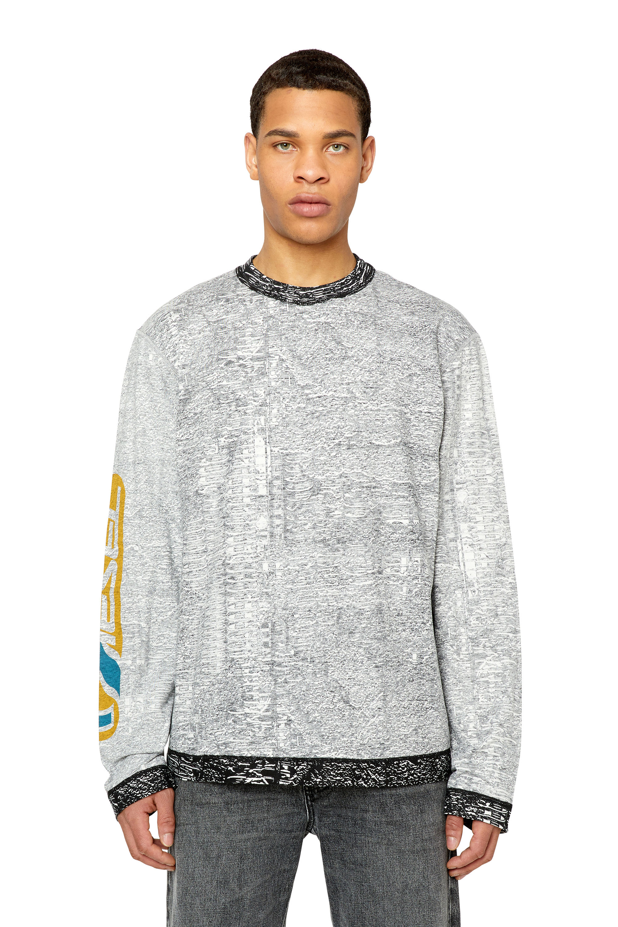 Diesel - T-CRANESIDE, Light Grey - Image 2