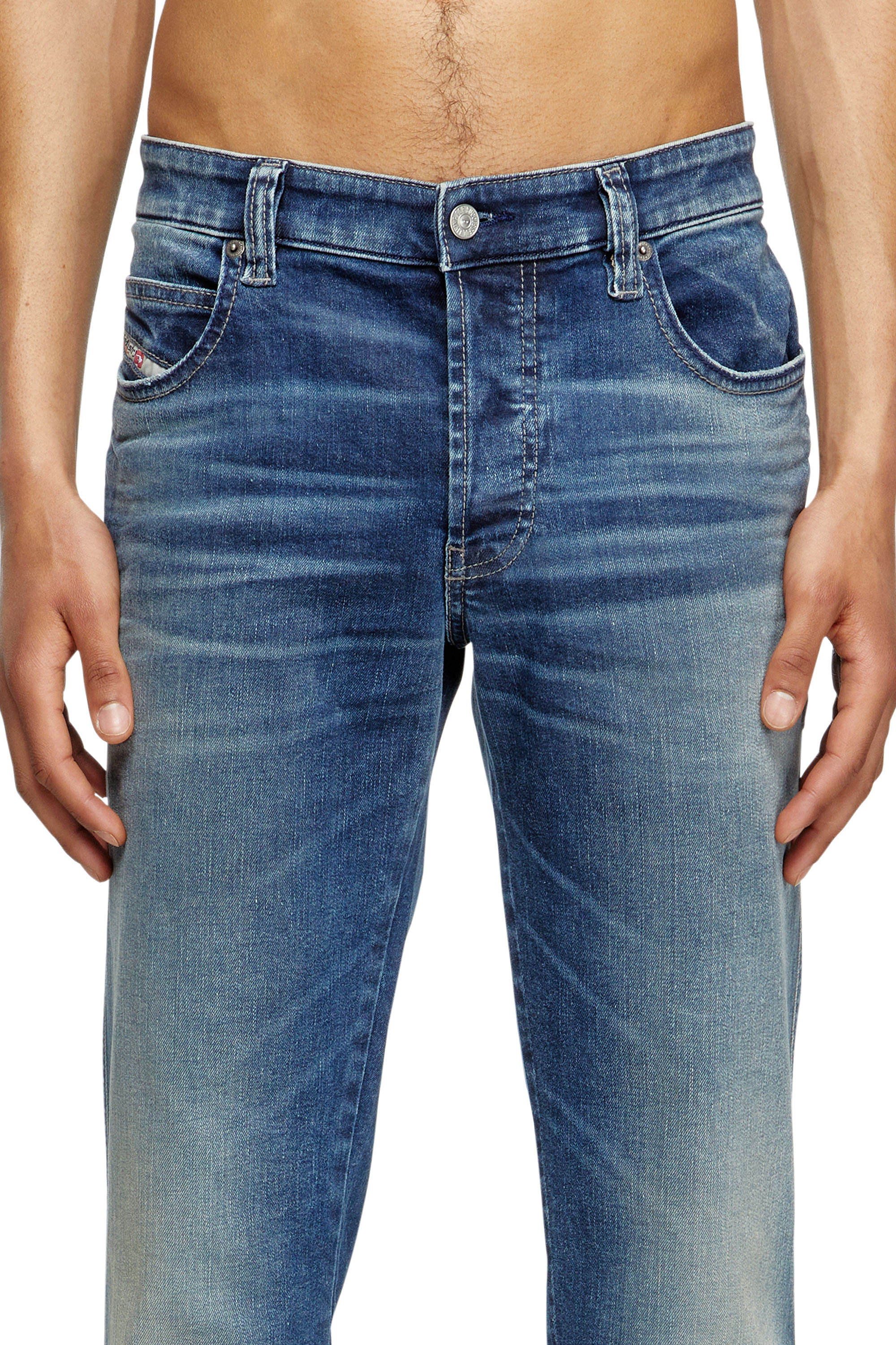 Slim Jeans 1993 D-Vyl 0DBEE, Medium blue Diesel - Man's Slim Jeans 1993 D-Vyl 0DBEE, Medium blue - 5