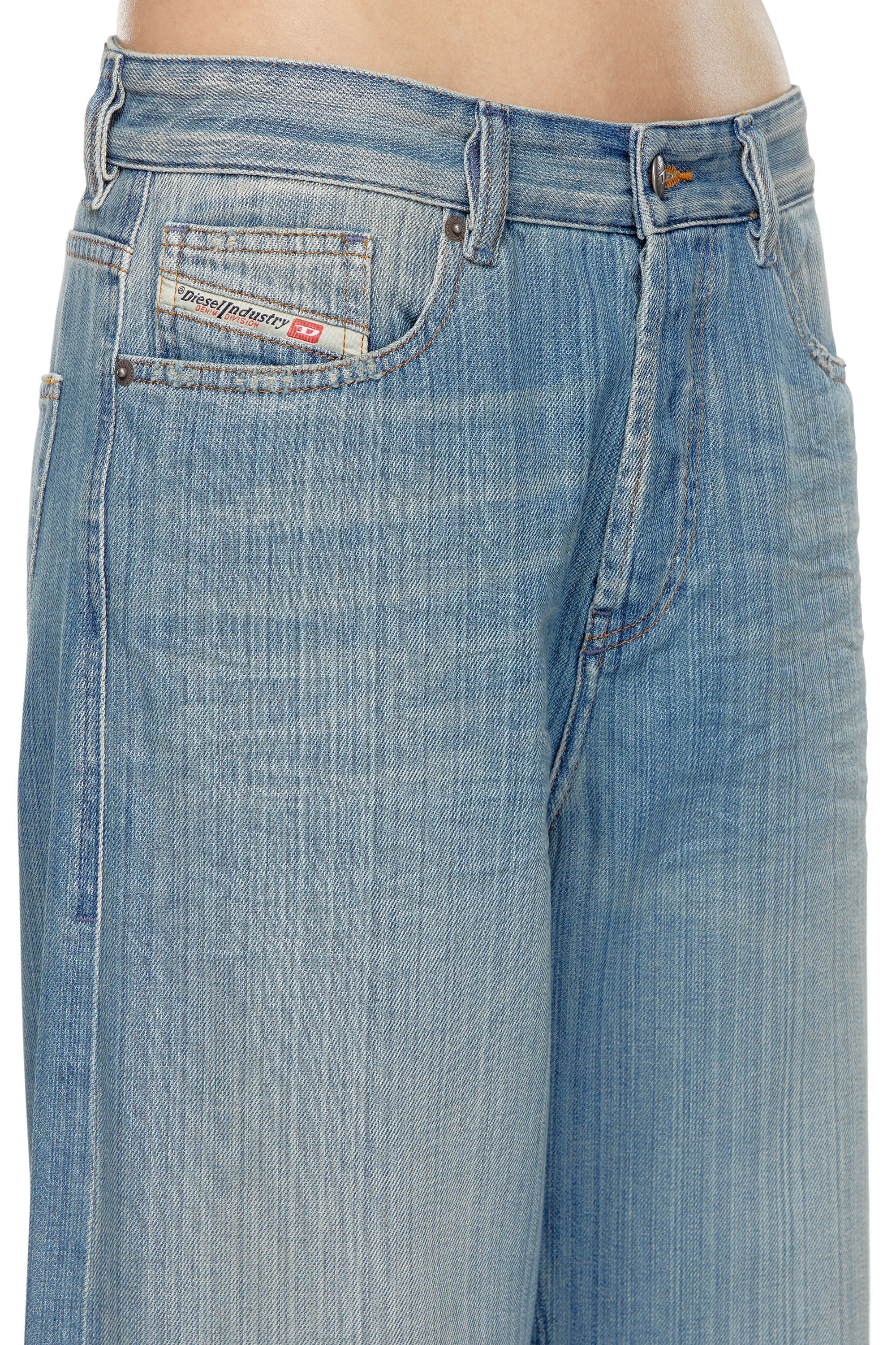 Diesel - Straight Jeans 1996 D-Sire 09J87, Medium blue - Image 4