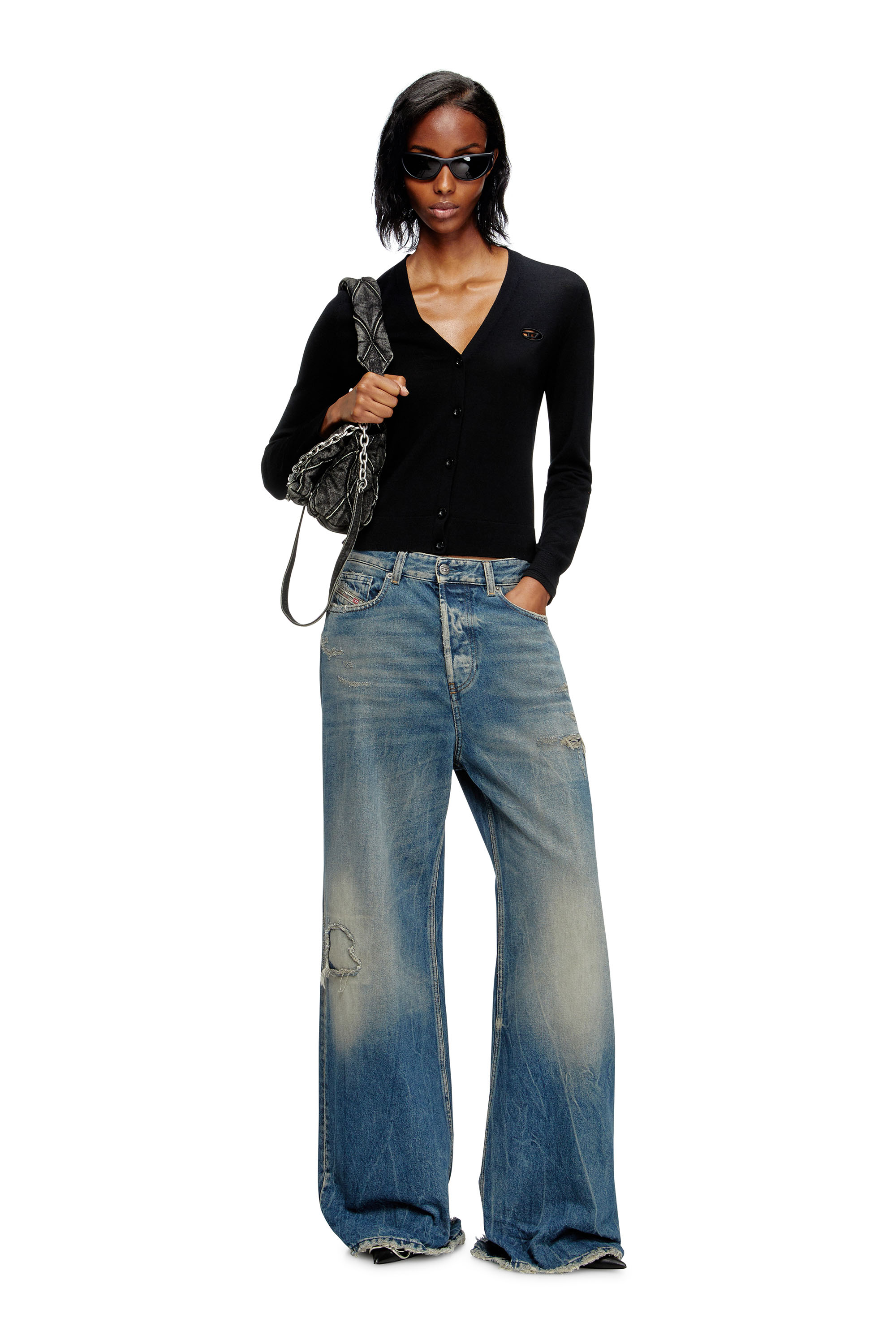 Relaxed Jeans 1996 D-Sire 09M28, Medium blue Diesel - Woman's Relaxed Jeans 1996 D-Sire 09M28, Medium blue - 1