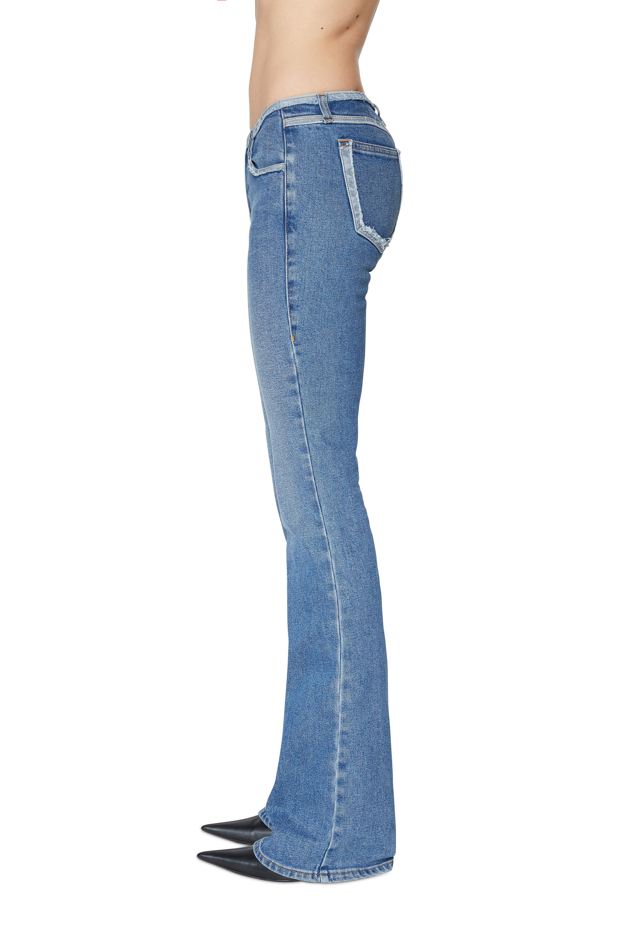 SSENSE Women Clothing Jeans Bootcut Jeans Blue 1969 D-Ebbey Bootcut Jeans 