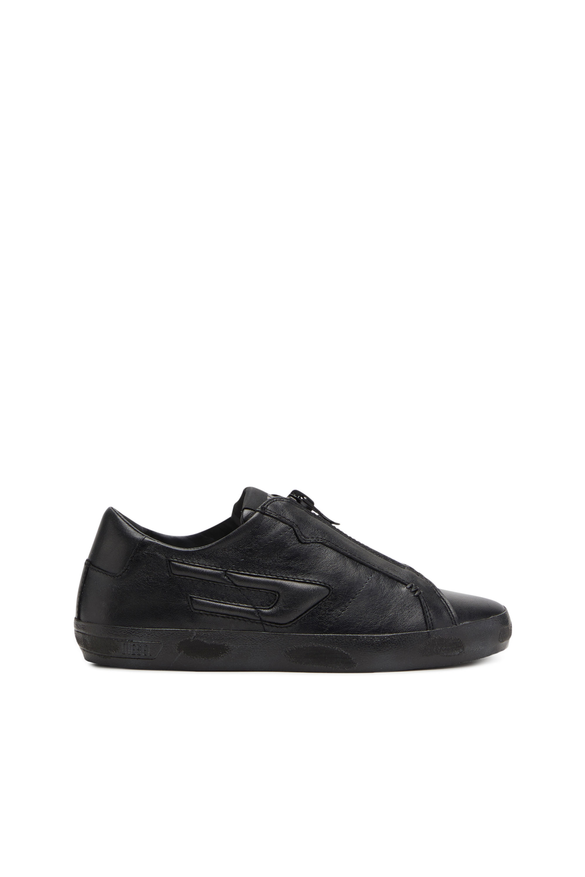 Diesel - S-LEROJI ZIP LOW W, Silver - Image 1