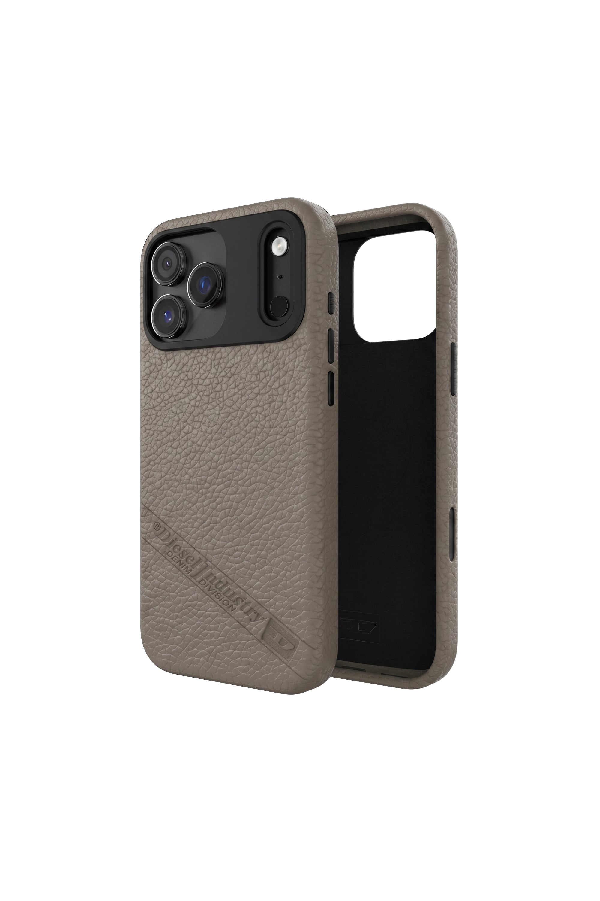 Diesel - 60645 MOULDED CASE, Unisex's Flag D case with MagSafe for iPhone 17 Pro Max in Beige - 1