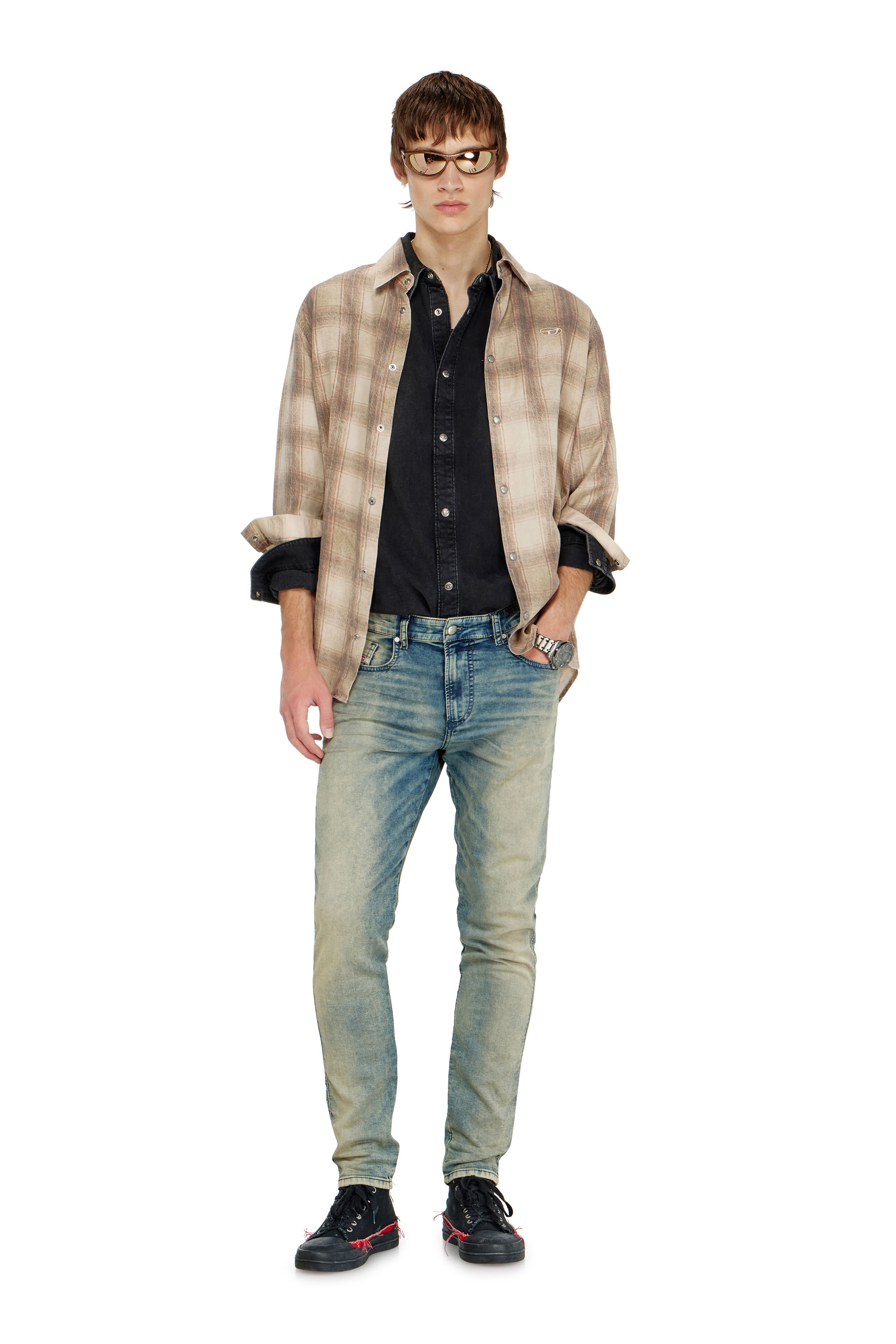 Diesel - Man's Slim 2062 D-Strukt Joggjeans&reg; 09P60, Medium blue - 1