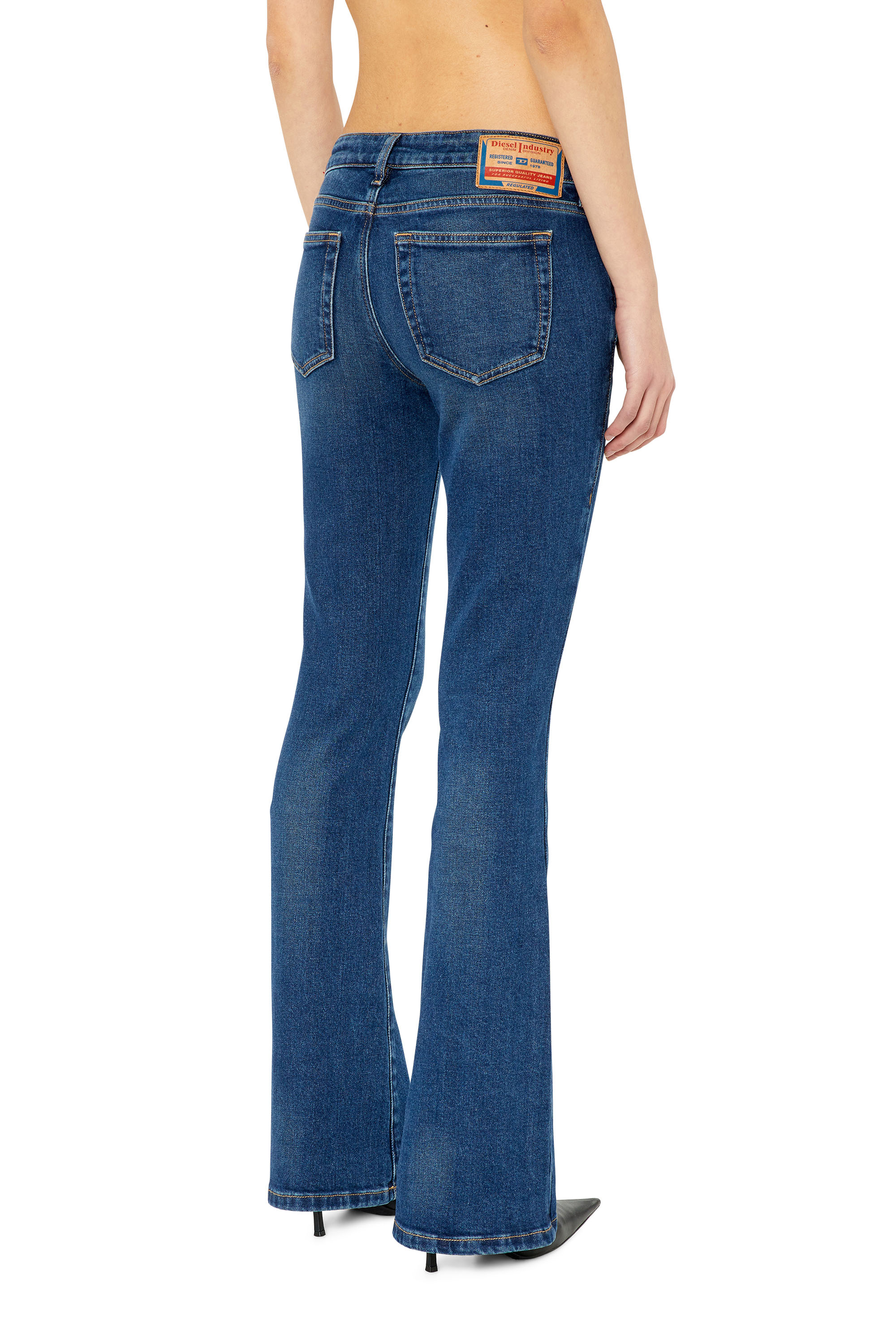 Diesel - Bootcut and Flare Jeans 1969 D-Ebbey 0GYCS, Dark Blue - Image 3