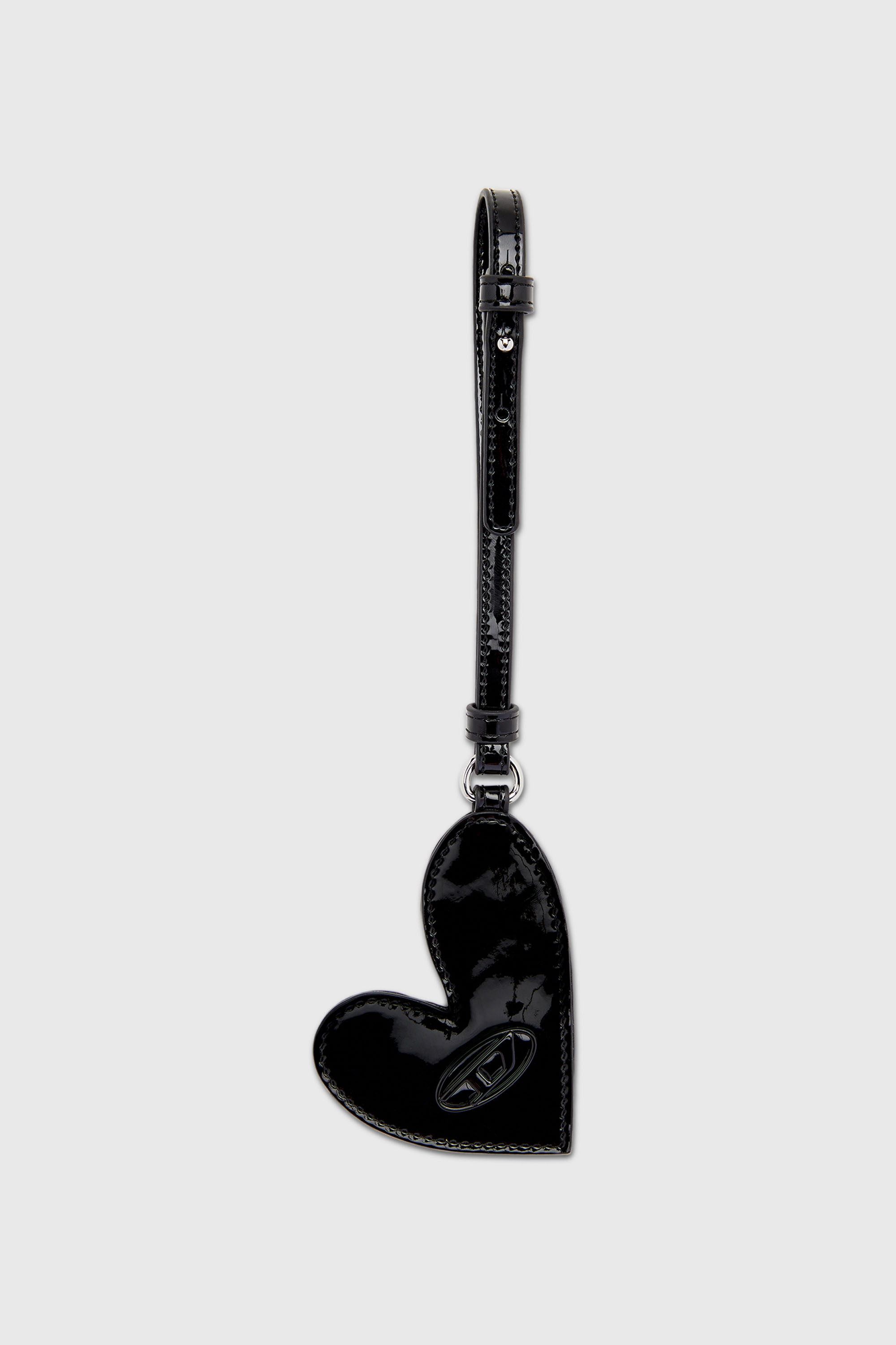 Diesel - PLAY MIRROR, Woman's Mirror charm with glossy finish in Black - 1