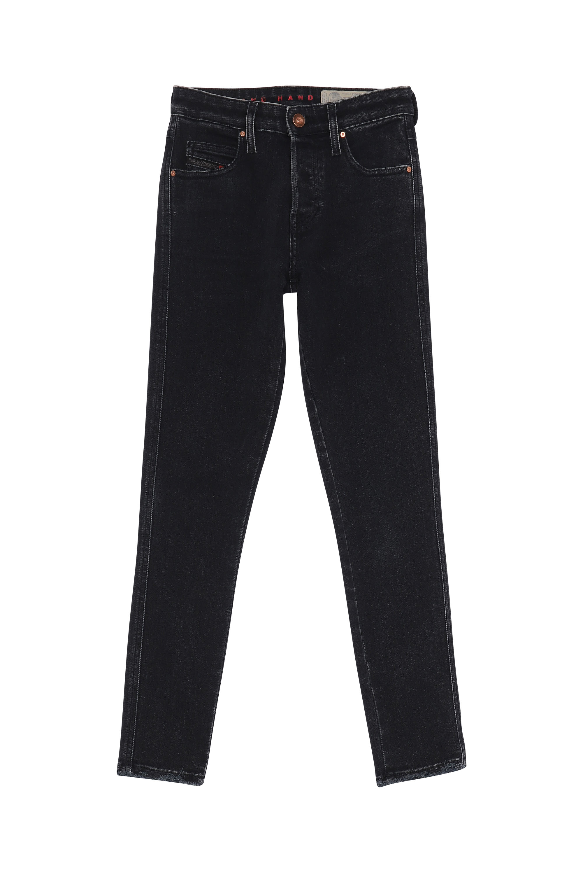 Diesel - BABHILA, Woman's Diesel Woman - Jeans Black/Dark grey in Dark Blue - 1