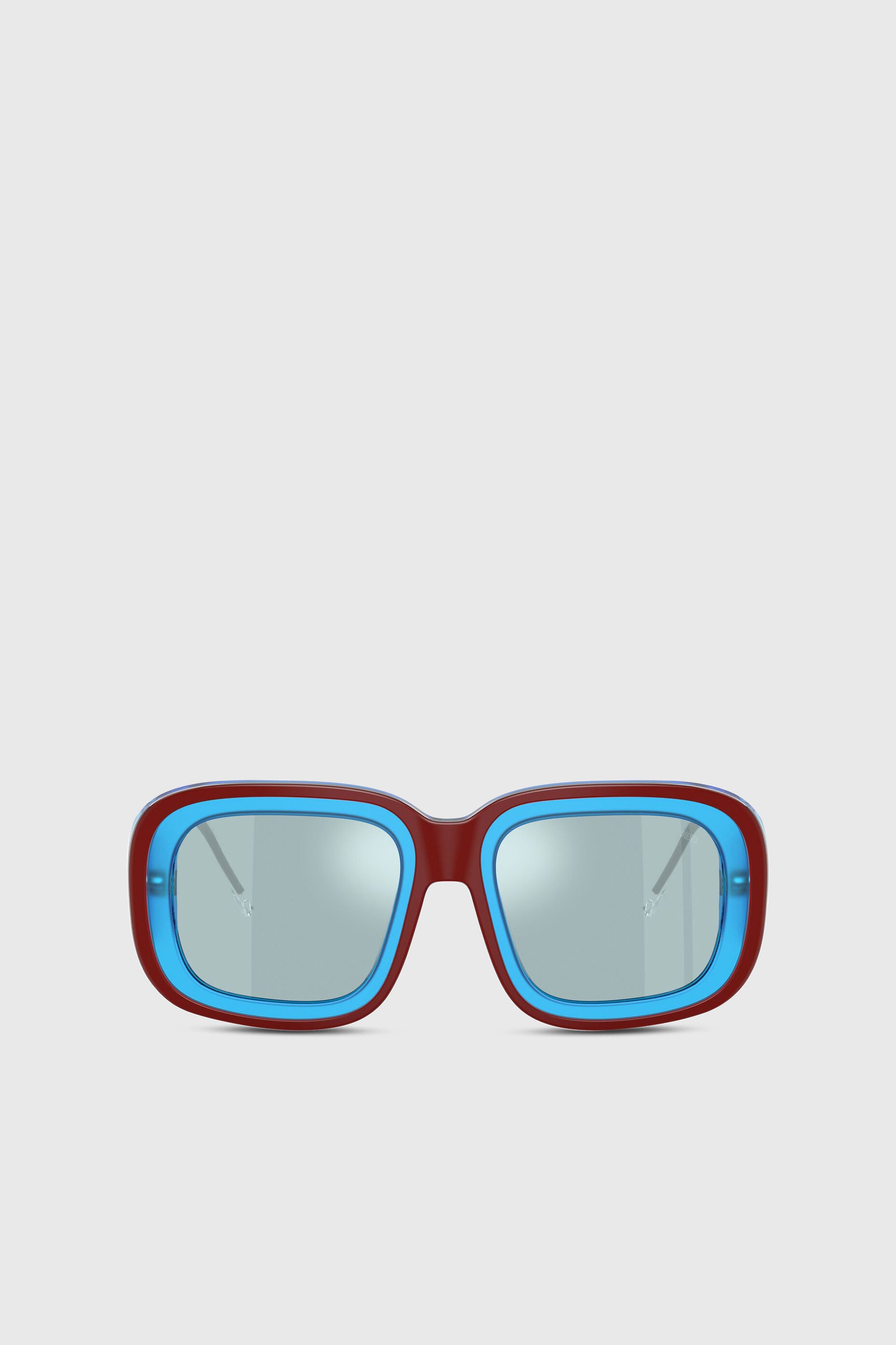 Diesel - 0DL2015U, Unisex's Square sunglasses in Brown/Blue - 1