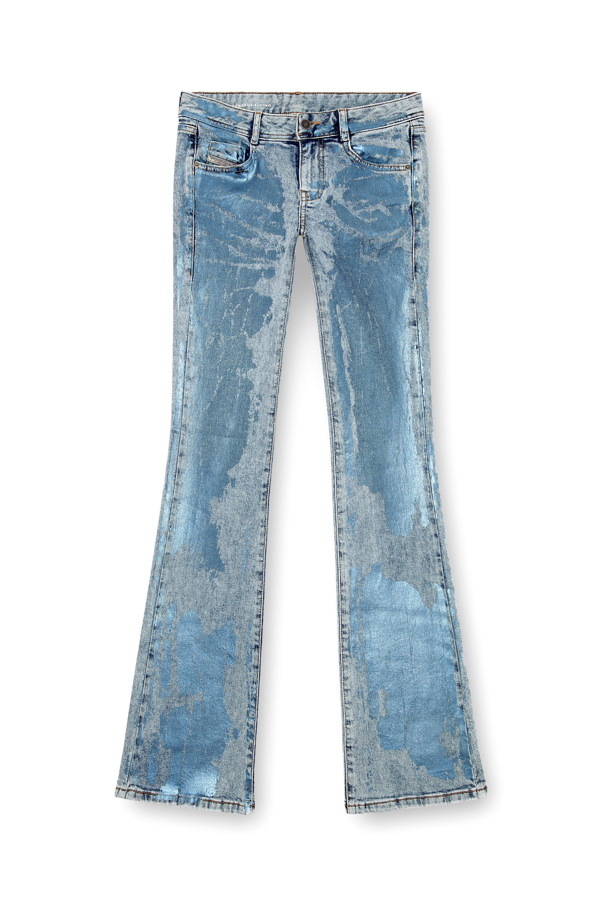 Diesel - Woman Bootcut and Flare Jeans 1969 D-Ebbey 0AJEU, Light Blue - Image 5