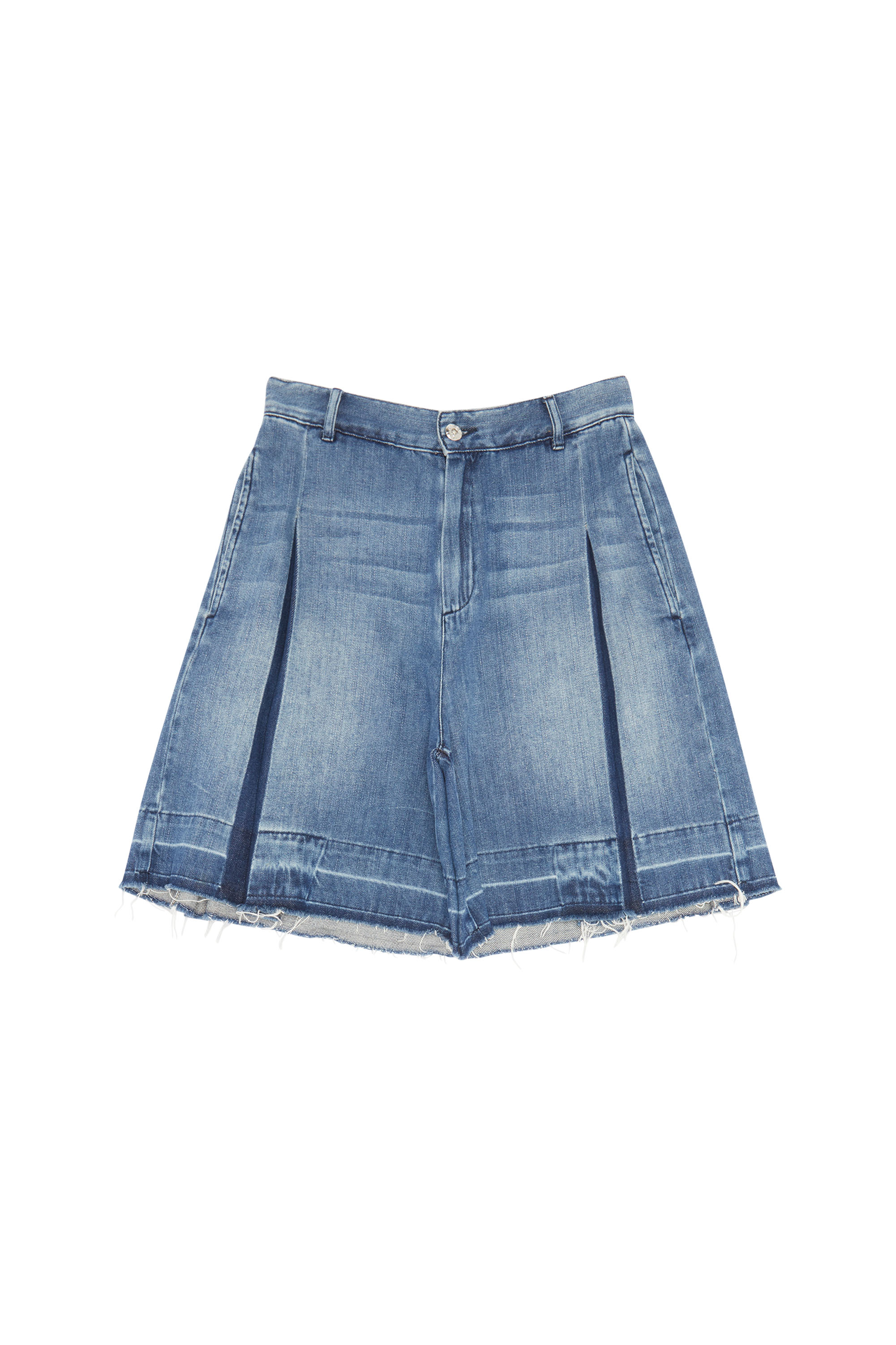 Diesel - Woman's SH DENIM PANT, Medium blue - 1