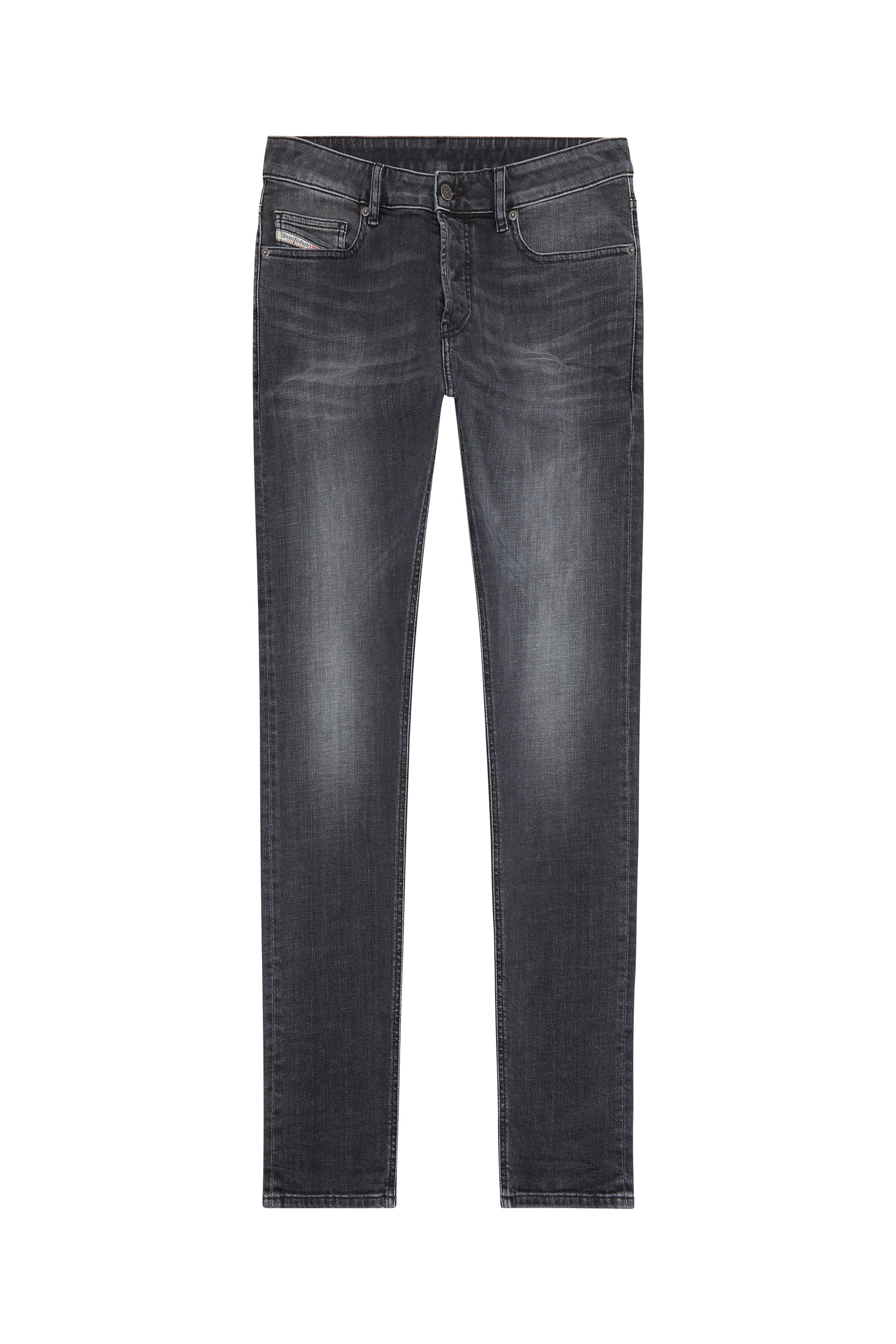Diesel - D-Luster 09G82 Slim Jeans, Black/Dark grey - Image 5