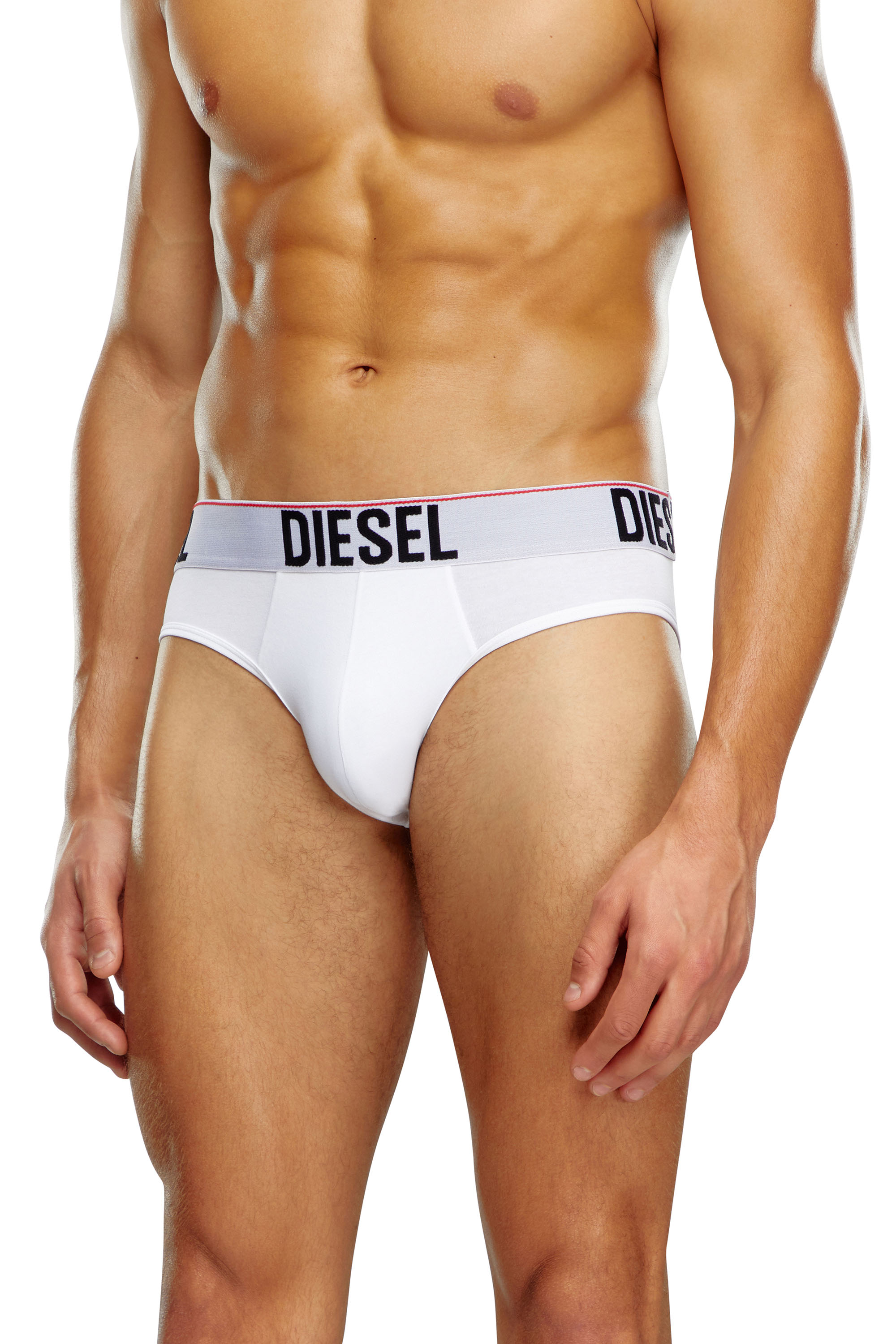 Diesel - UMBR-ANDRETHREEPACK, Man Three-pack briefs with tonal waist in Multicolor - Image 2