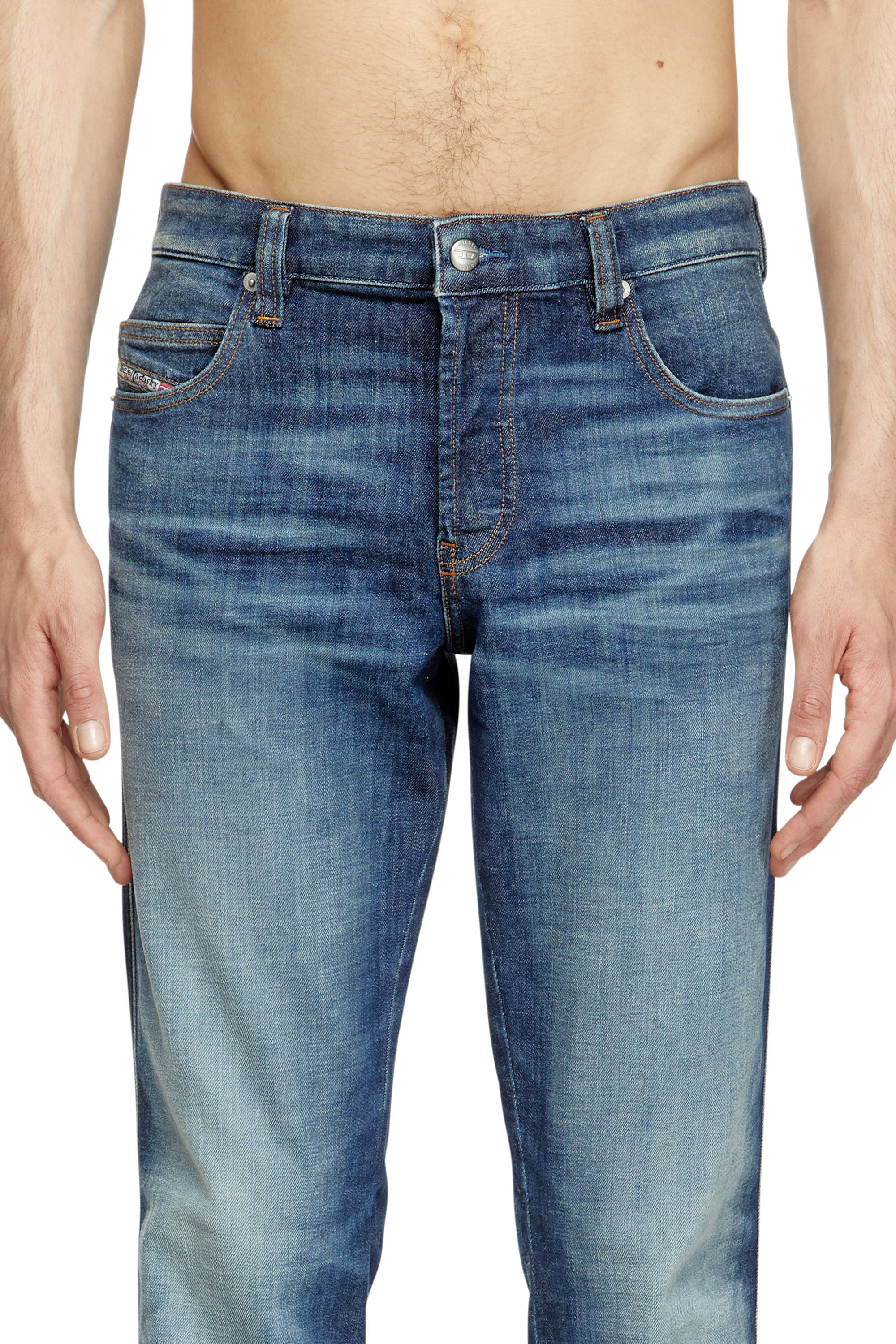 Diesel - Man's Slim Jeans 1993 D-Vyl 0DBEI, Dark Blue - 4