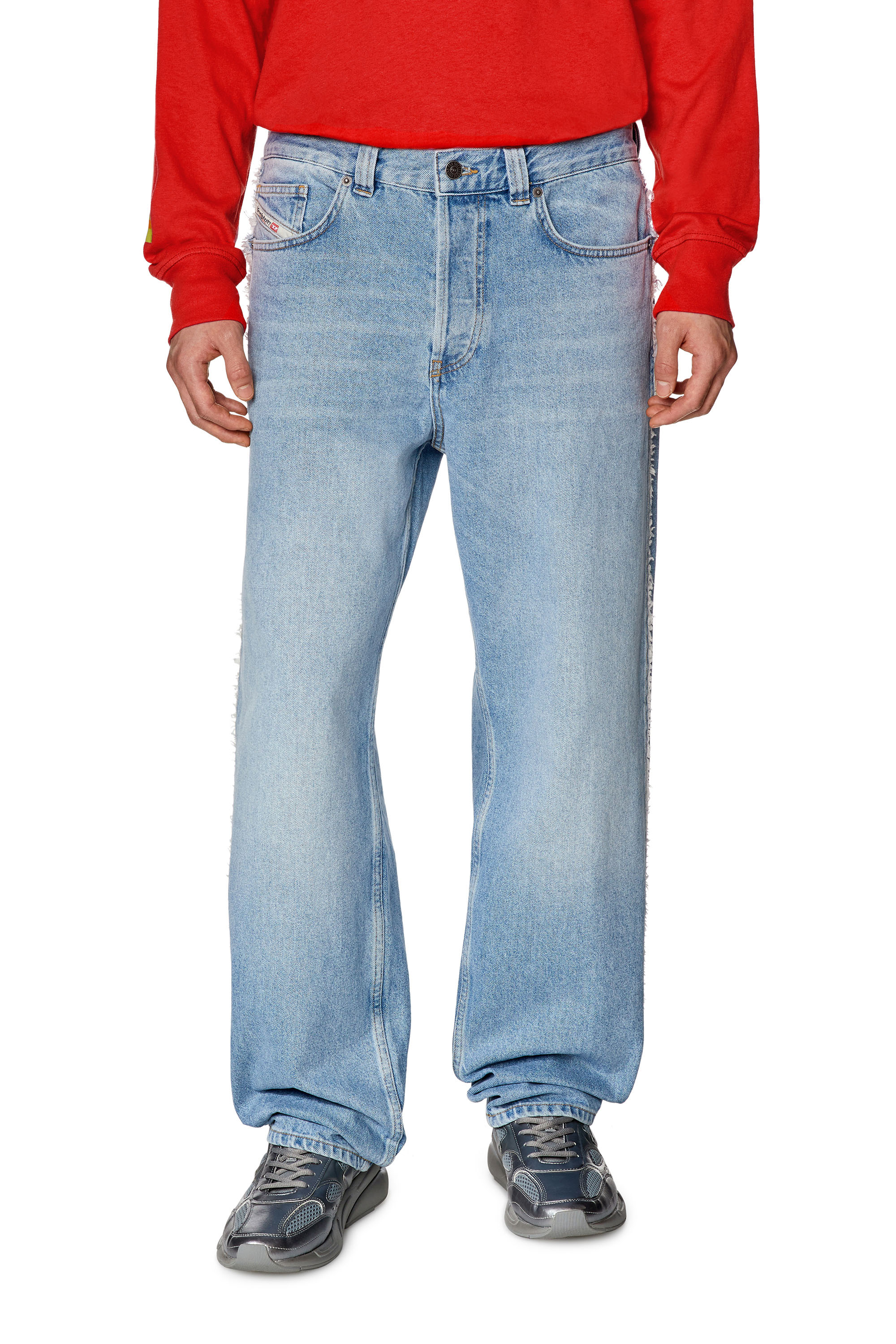 Diesel - Straight Jeans 2010 D-Macs 0HLAC, Light Blue - Image 2