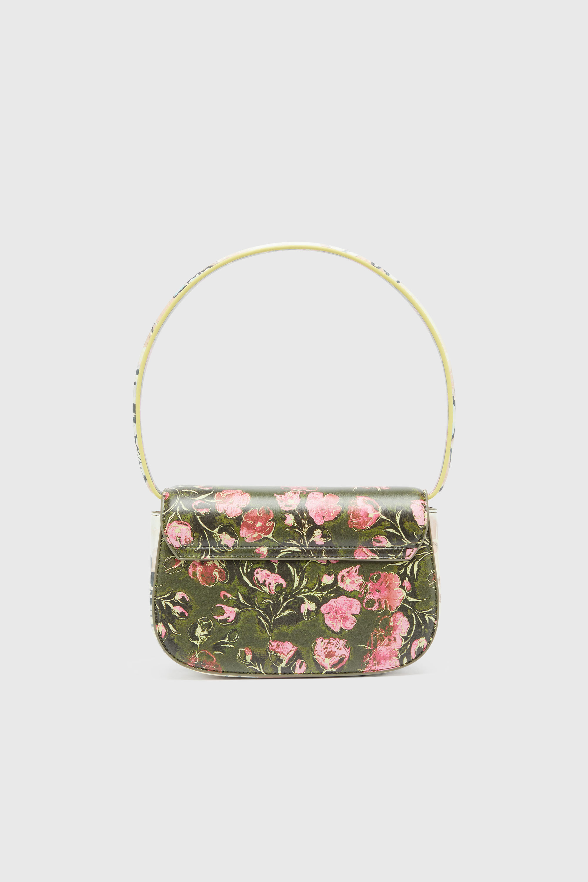 Diesel - 1DR, Woman's 1DR-Iconic shoulder bag with floral print in Multicolor - 3