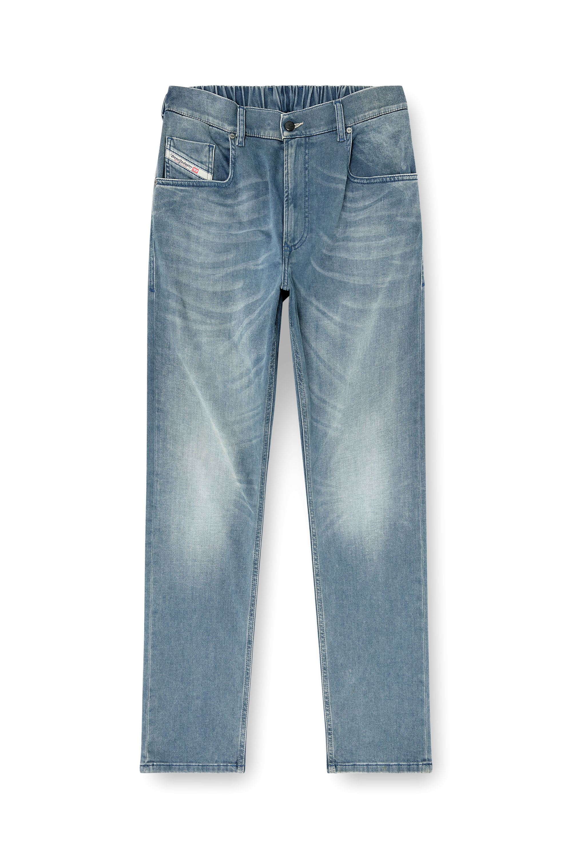 Diesel - Man's Regular 2032 D-Krooley-BW Joggjeans&reg; 09P91, Light Blue - 2