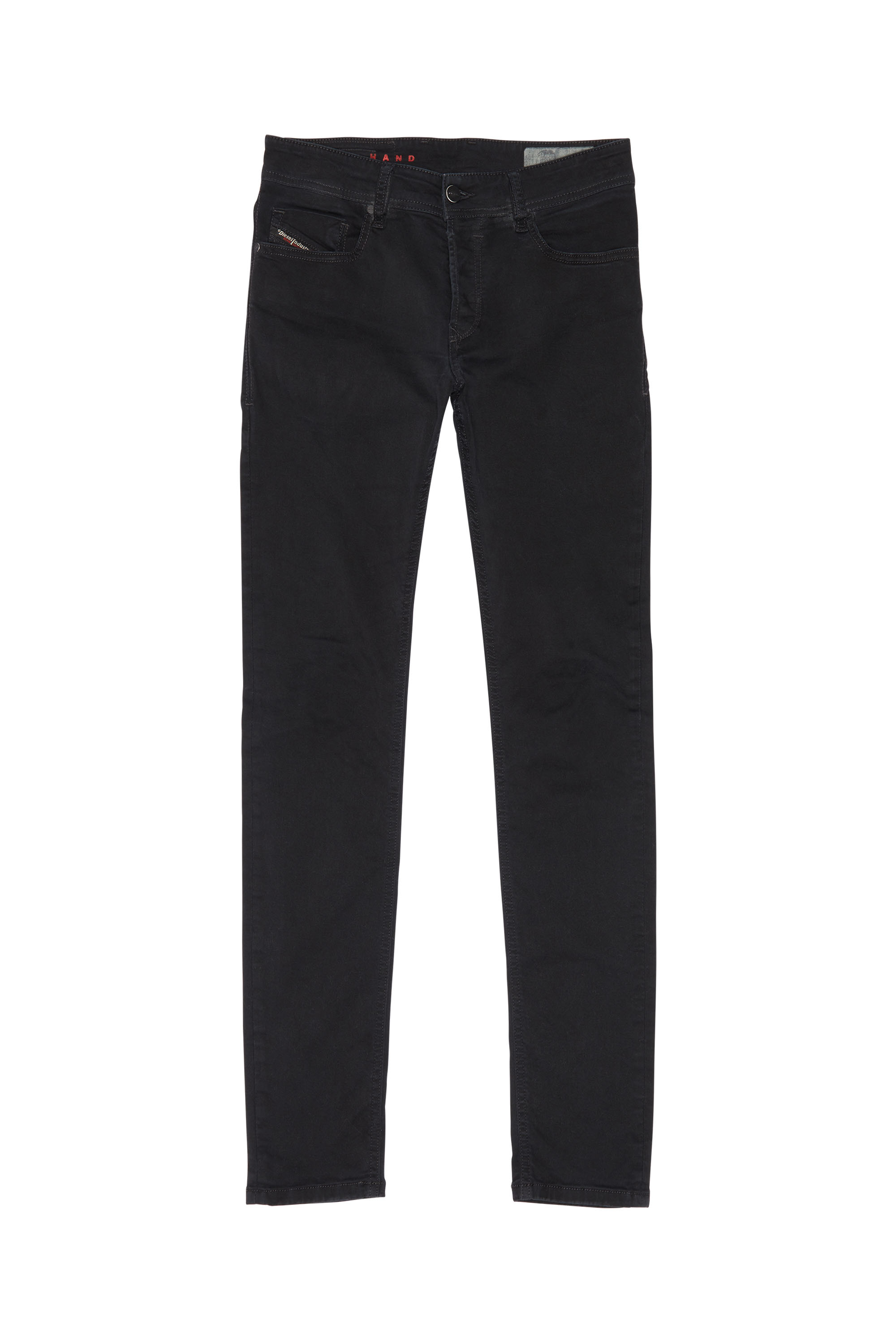 SLEENKER, Black/Dark grey Diesel - SLEENKER, Man's Diesel Man - Jeans Black/Dark grey in Black/Dark grey - 1
