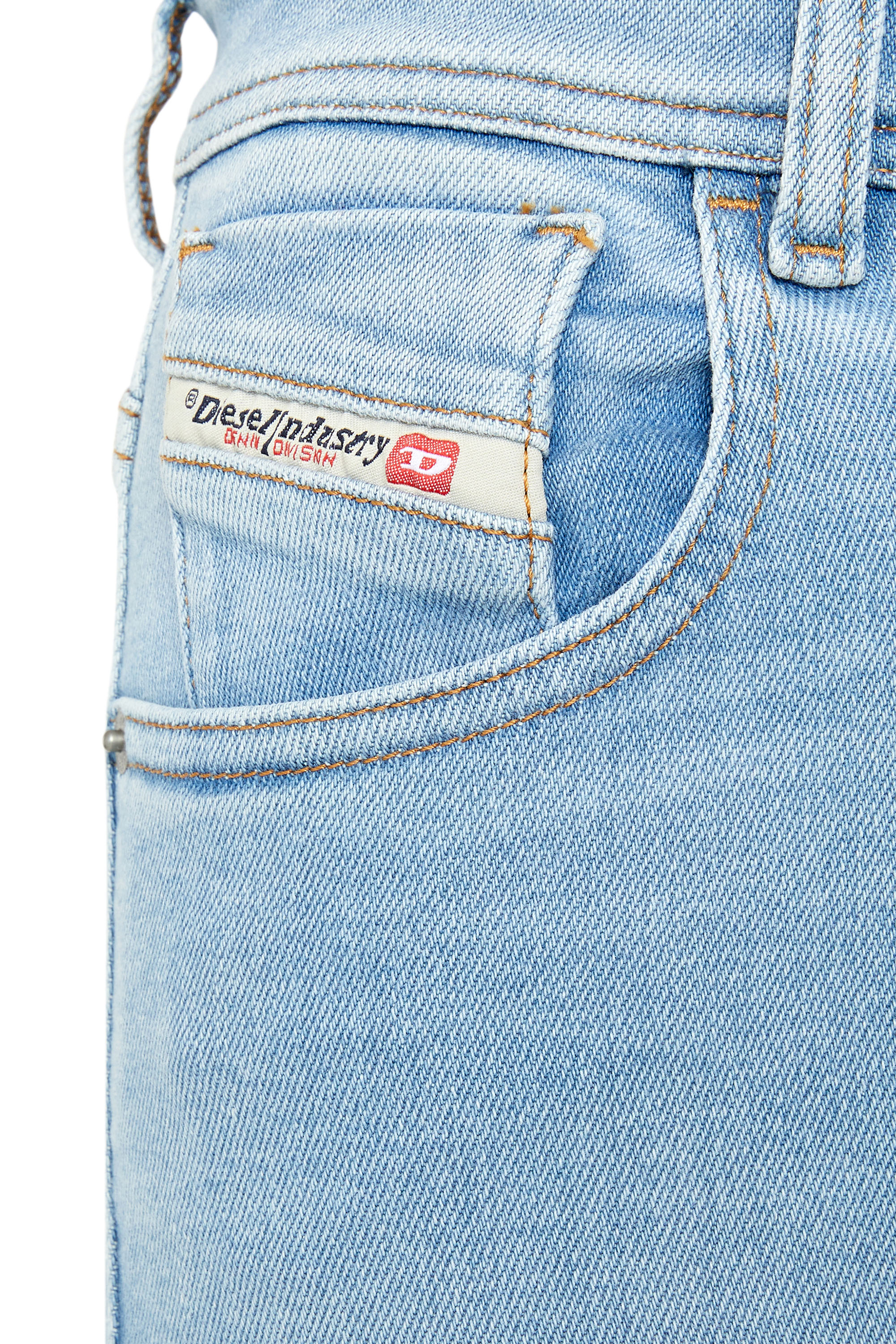 Diesel - Super skinny Jeans 1984 Slandy-High 09E76, Light Blue - Image 4