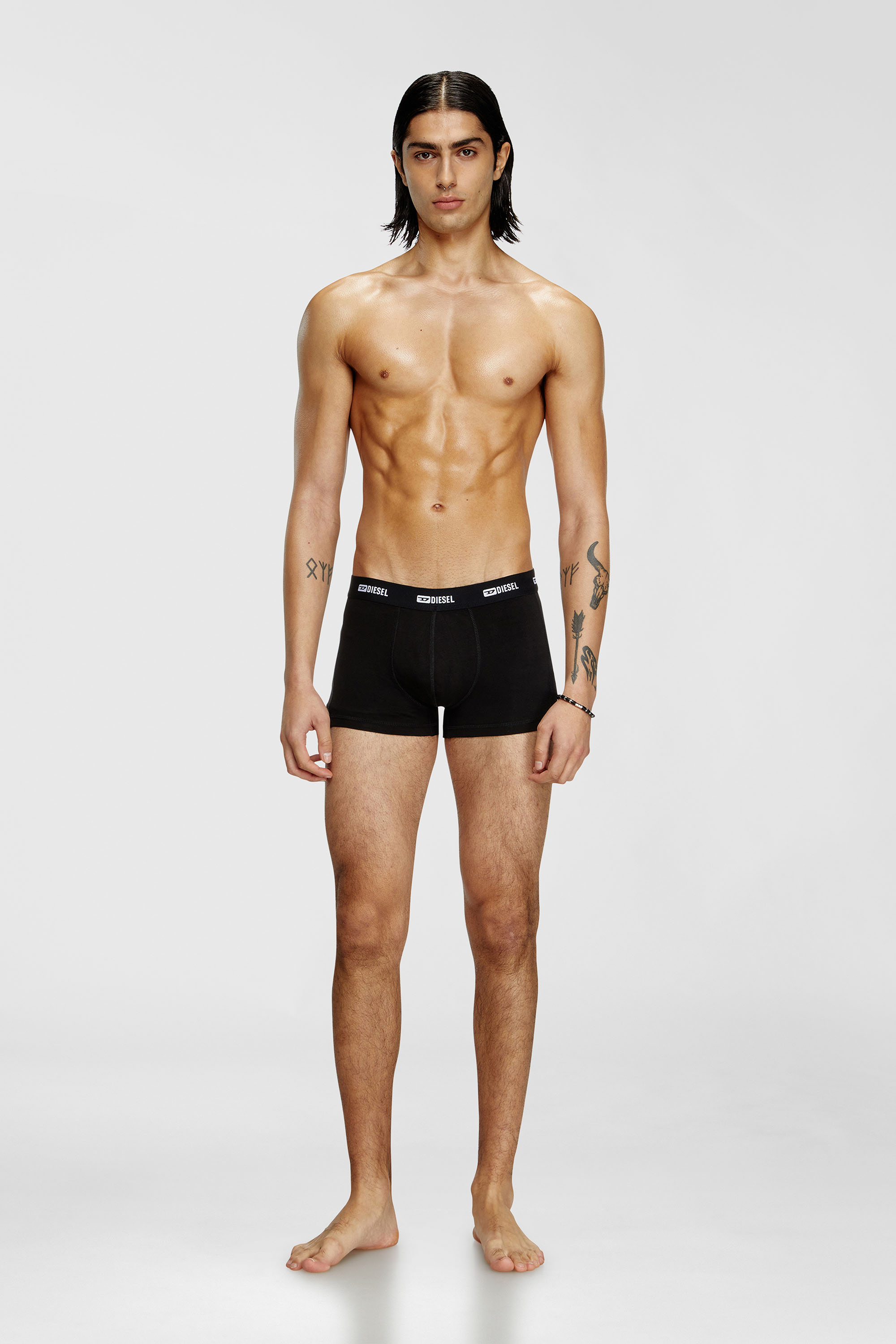 Diesel - DAMIEN-UTLT-3PACK, Man's Three-pack of boxer briefs in Black - 1