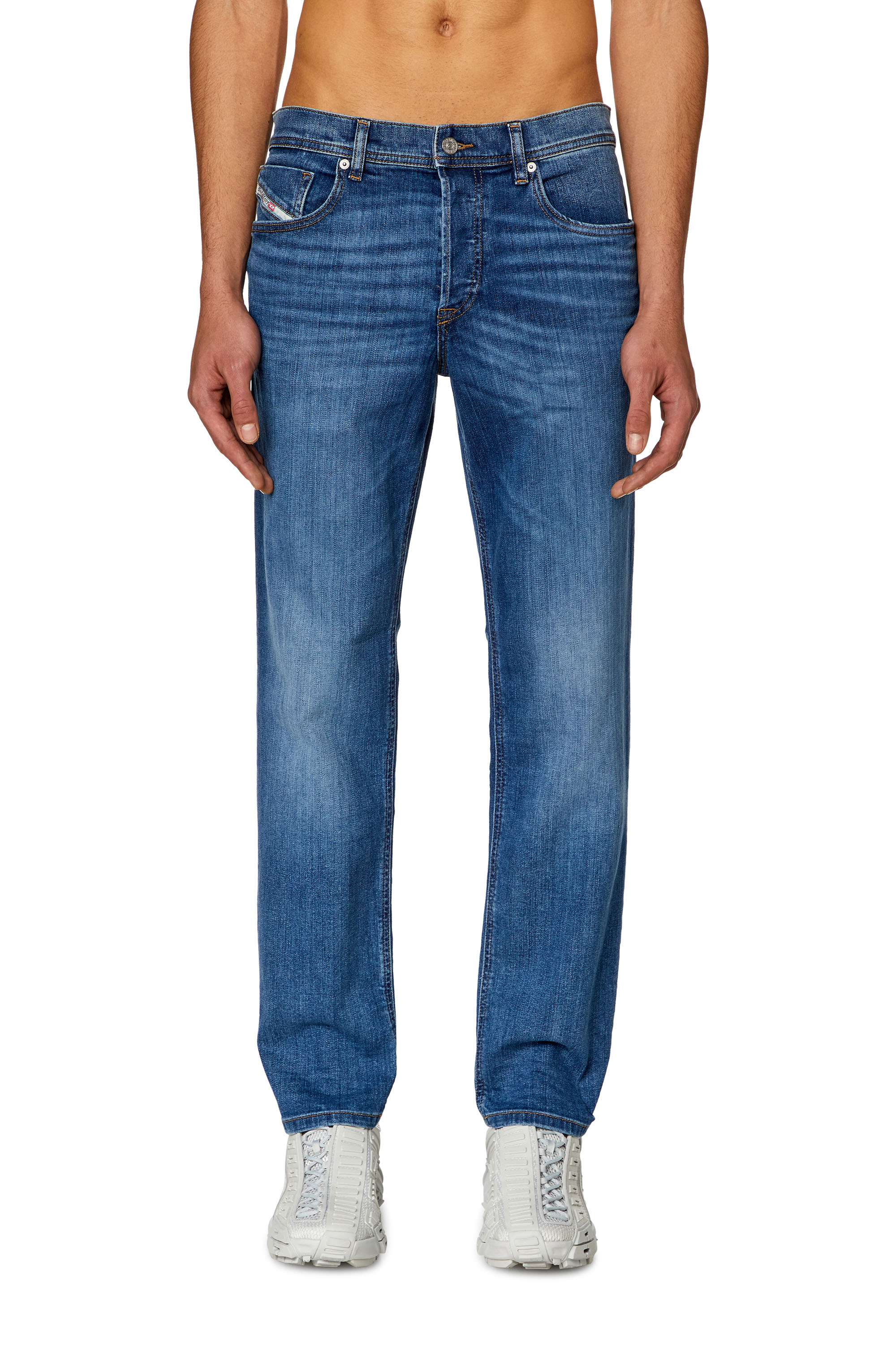 Diesel - Tapered Jeans 2023 D-Finitive 0KIAL, Light Blue - Image 1
