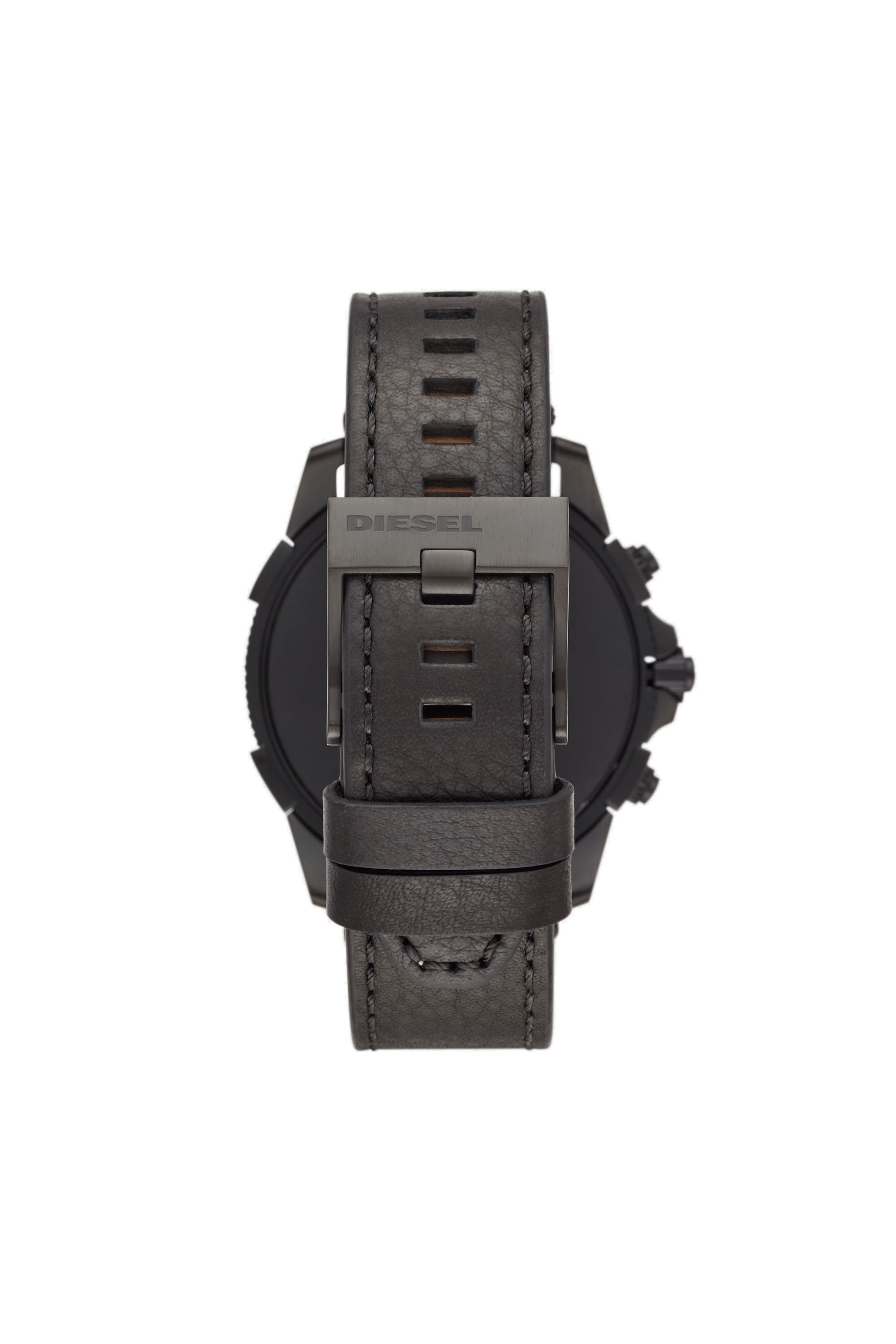 DT2016 Axial Smartwatch - Bronze Stainless Steel and Black Leather | Diesel