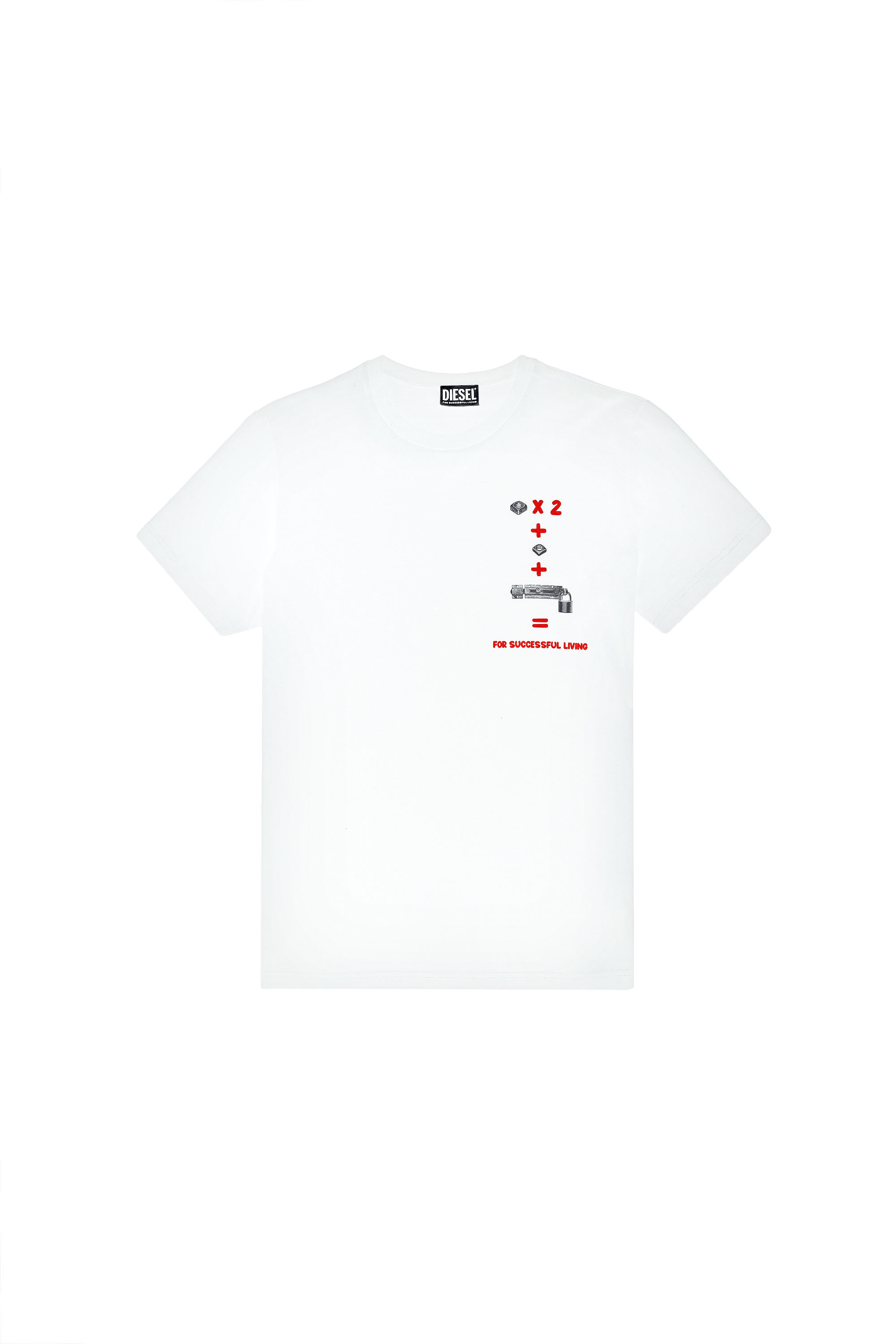 T-DIEGOS-B4, White - T-Shirts