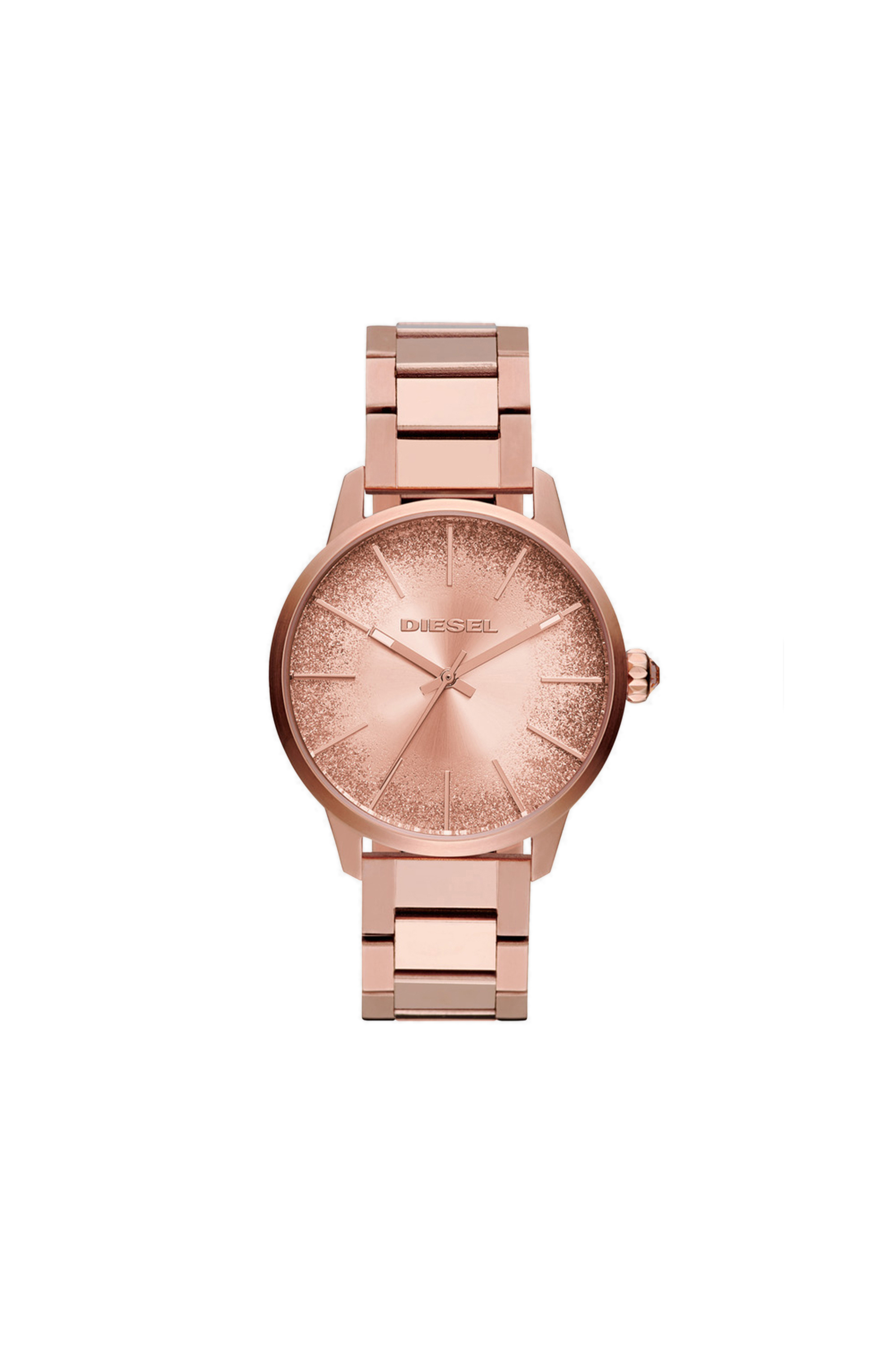 Diesel - DZ5567, Woman's Rose watch with three-link bracelet, 38 mm in Pink - 1