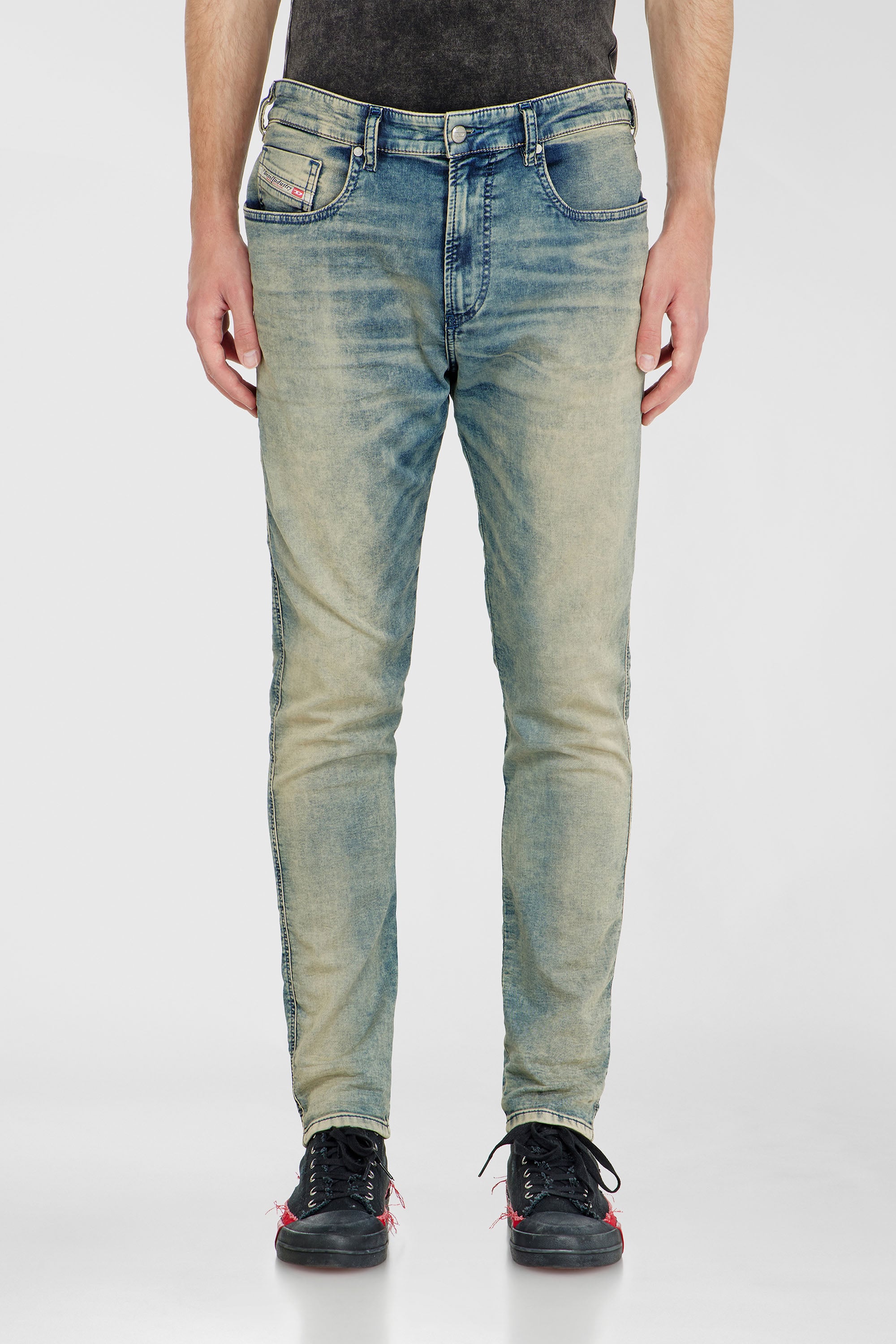 Diesel - Man's Slim 2062 D-Strukt Joggjeans&reg; 09P60, Medium blue - 1