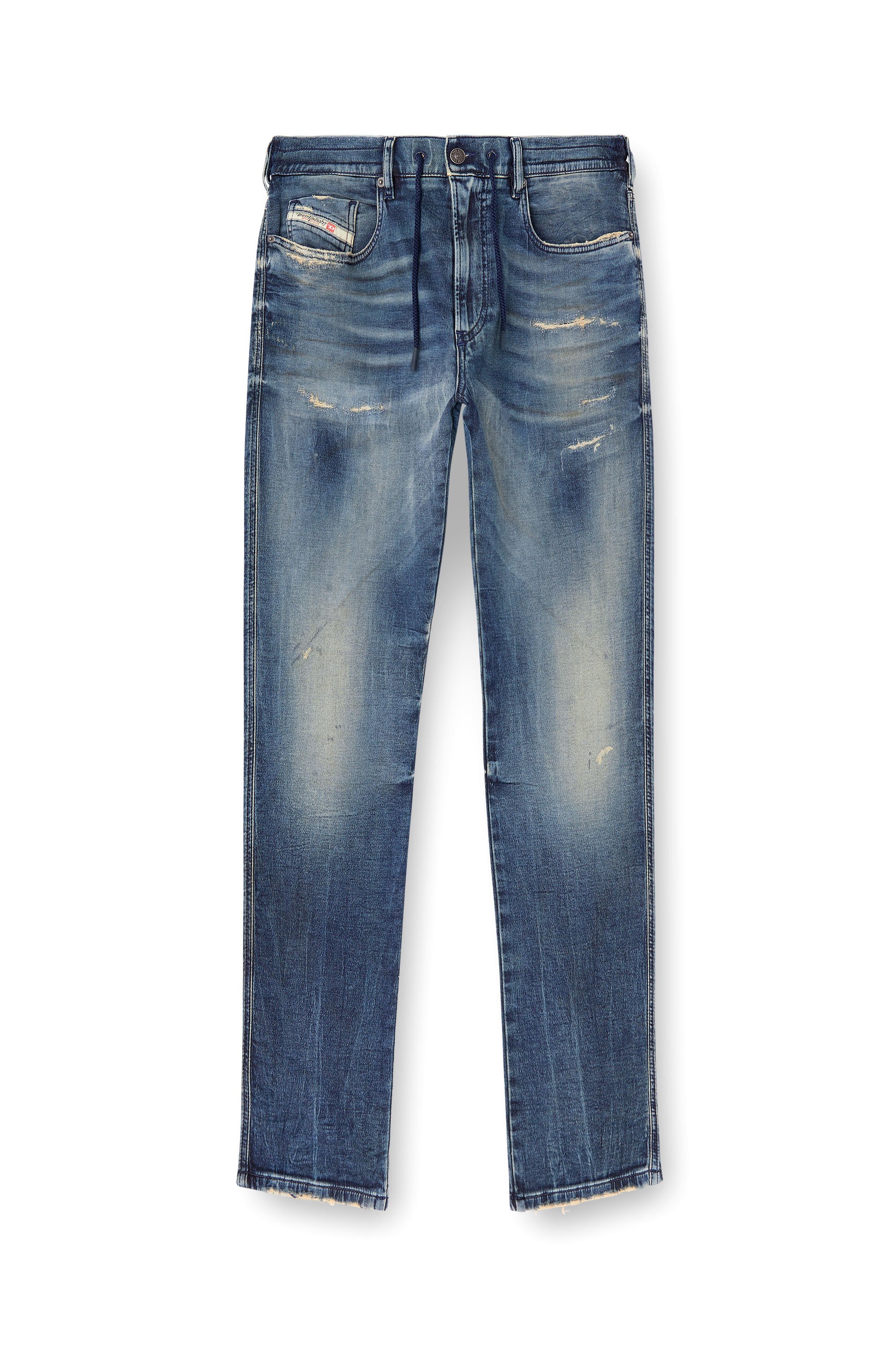 Diesel - Man's Slim 2060 D-Strukt Joggjeans® 068PN, Medium blue - 3