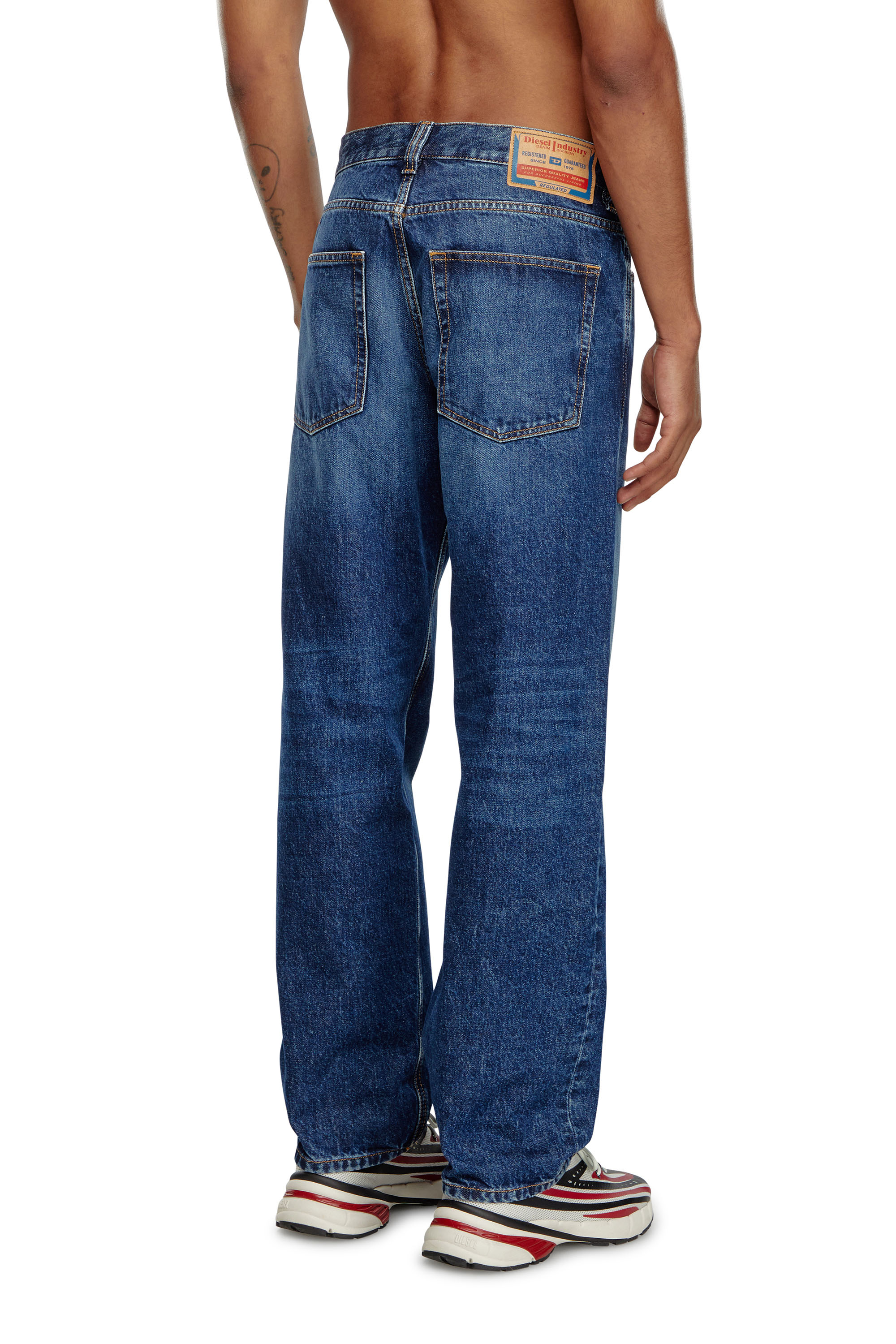 Diesel - Man's Regular Jeans 2024 D-Macs 09I27, Dark Blue - 4