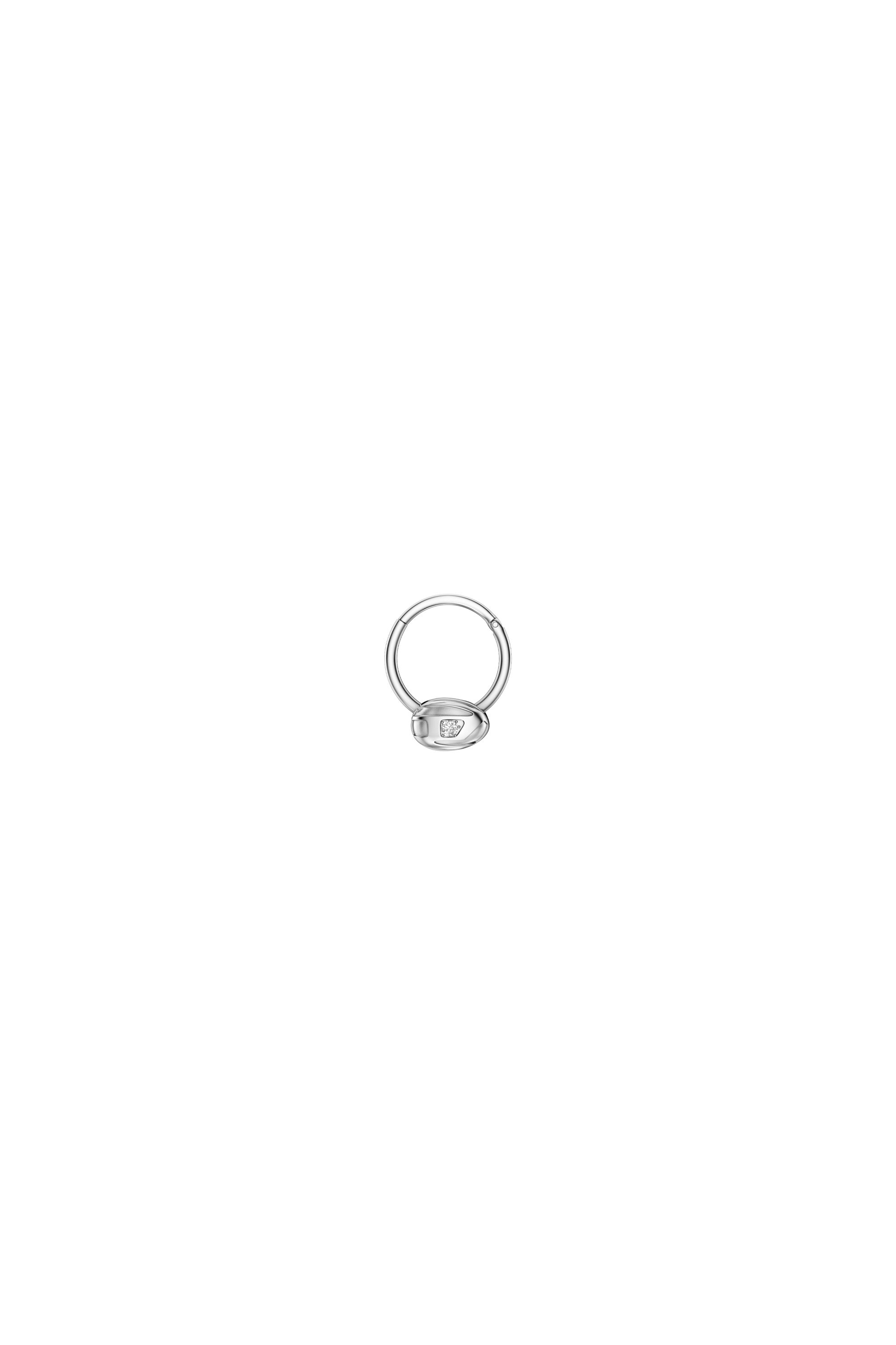 Diesel - DX1701040 JEWELLERY, Unisex's Stainless steel septum body jewelry in Silver - 3