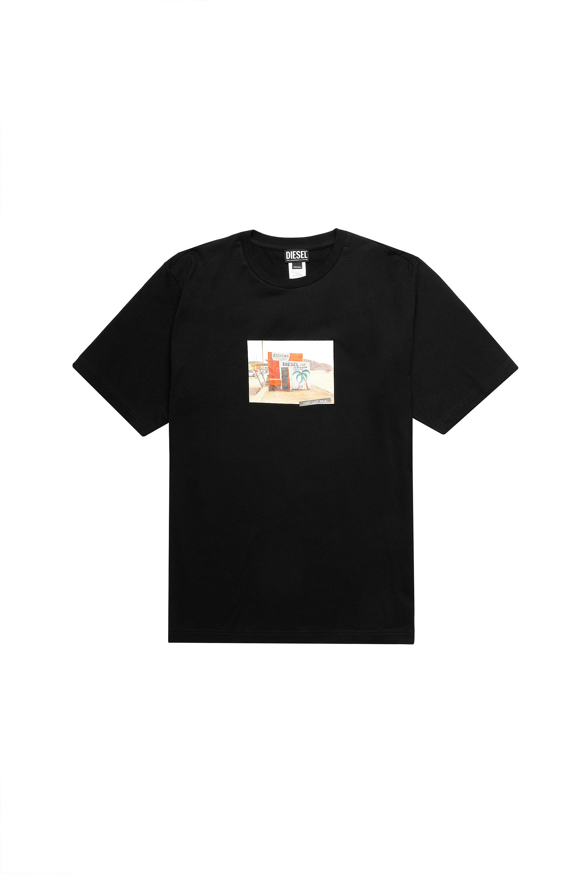 T-TUBOLAR-B2, Black - T-Shirts