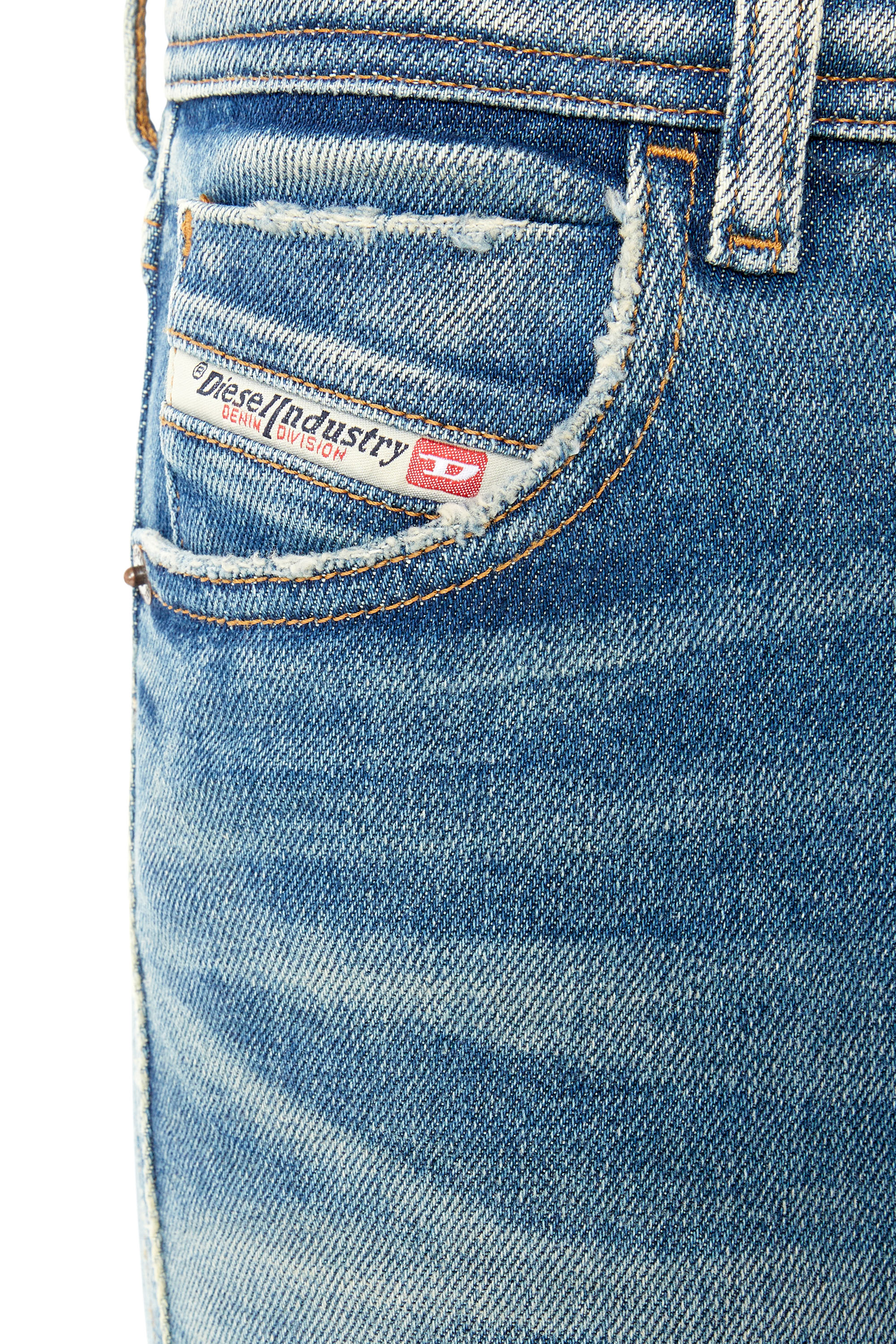 Diesel - Skinny Jeans 2015 Babhila 09E88, Medium blue - Image 4