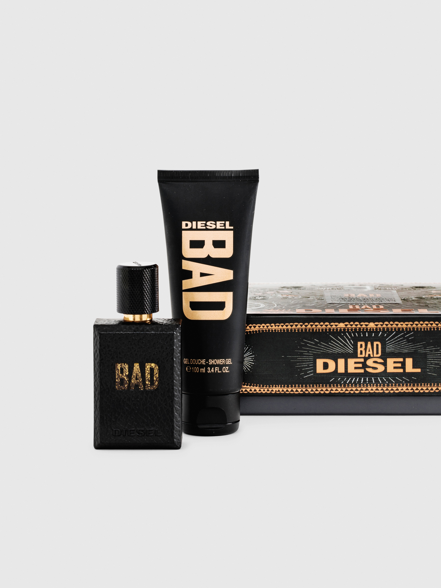 Diesel - BAD 50ML GIFT SET, Man's BAD Gift set in Black - 1