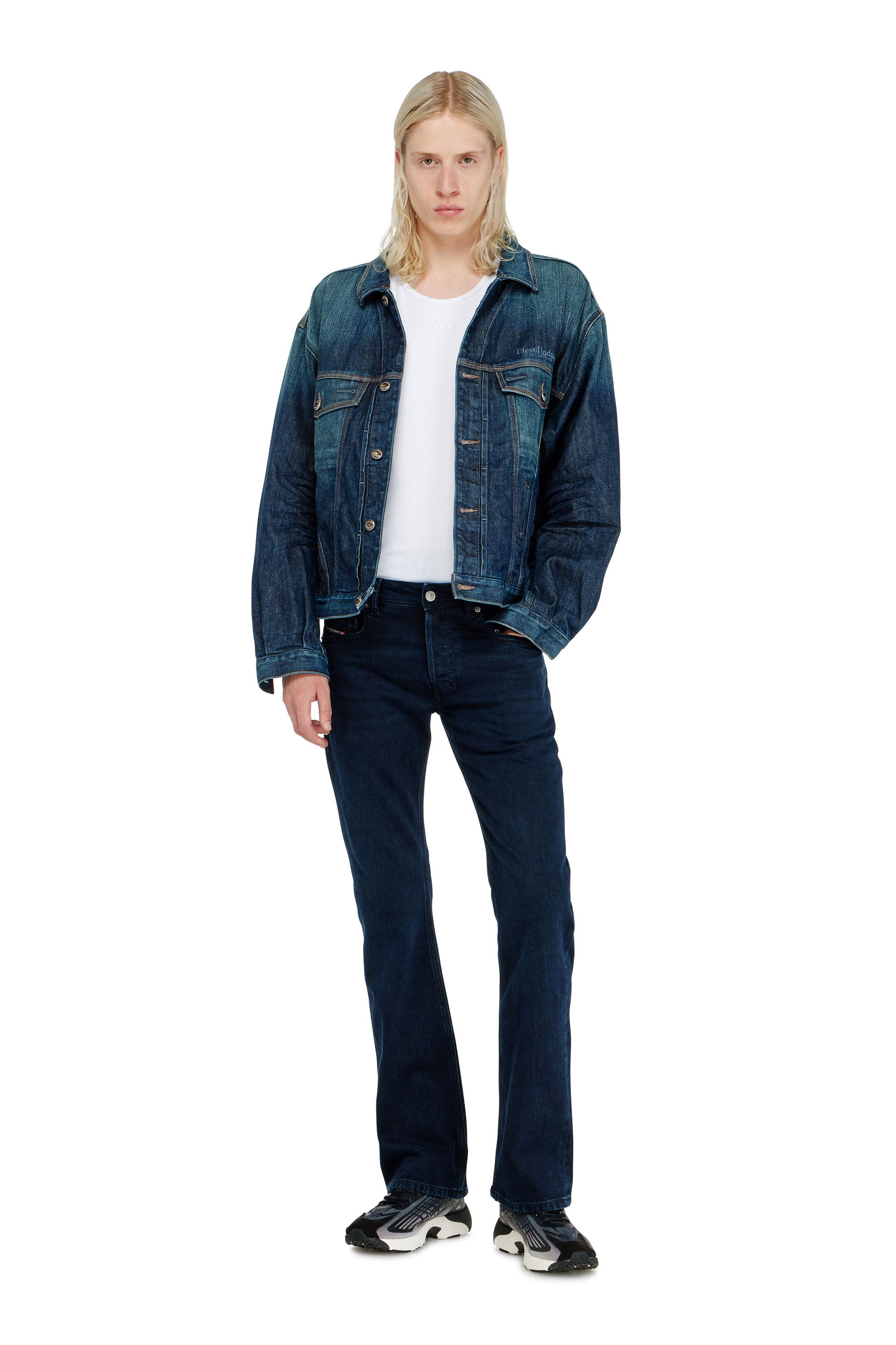Diesel - Man's Bootcut Jeans 2007 Zatiny 0KBBJ, Dark Blue - 2